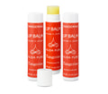 ALIDA PURE Tangerine Lip Balm Set – Vegan, Beeswax Free (3 Tubes)