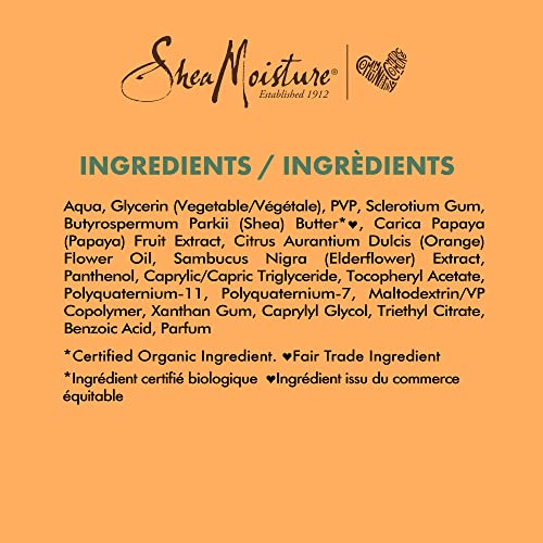 SheaMoisture Papaya & Neroli Milk Gel for Wavy Curly Hair | Paraben-Free, 8 oz