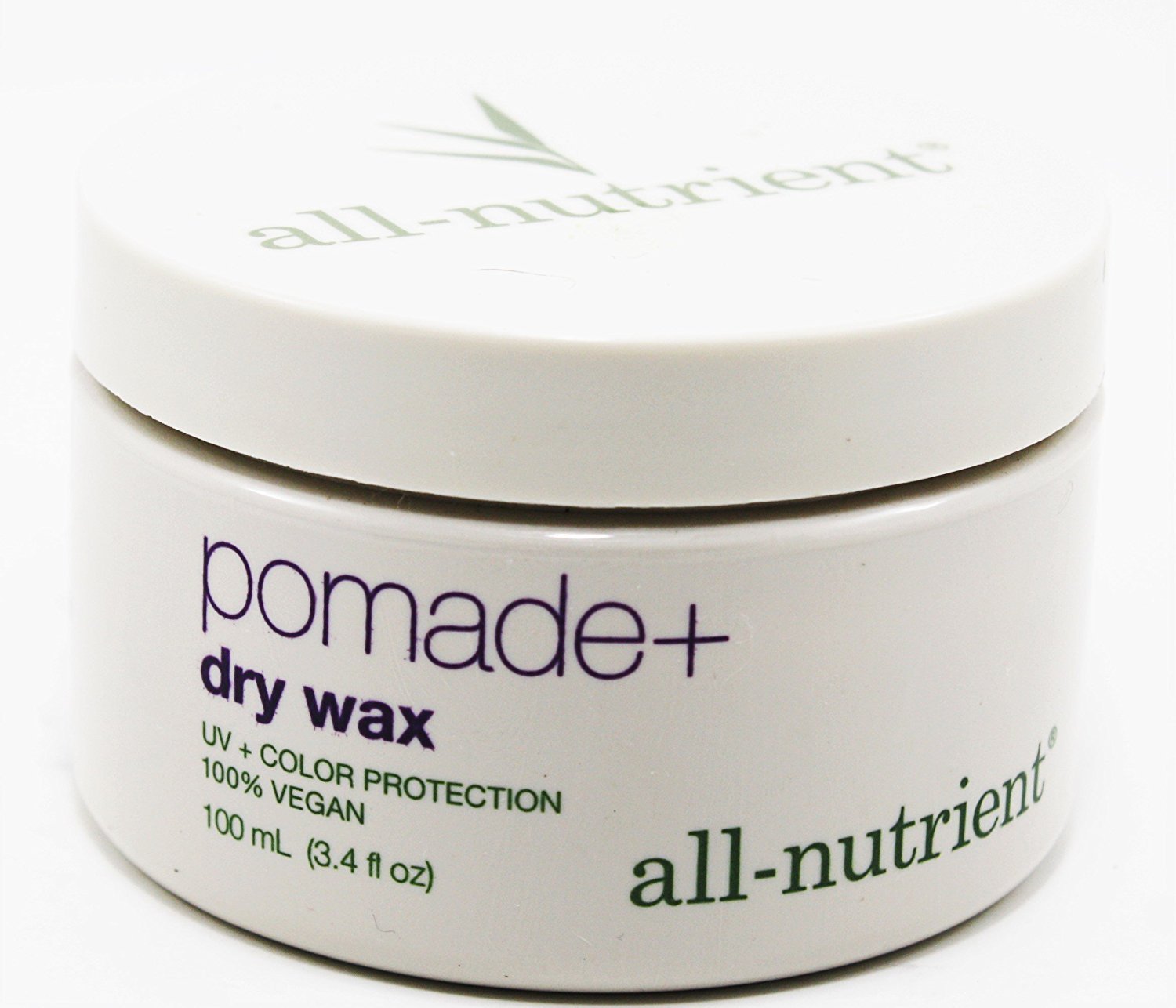 All Nutrient Pomade + Dry Wax 3.4 fl oz — Vegan Hold with UV & Color Protection