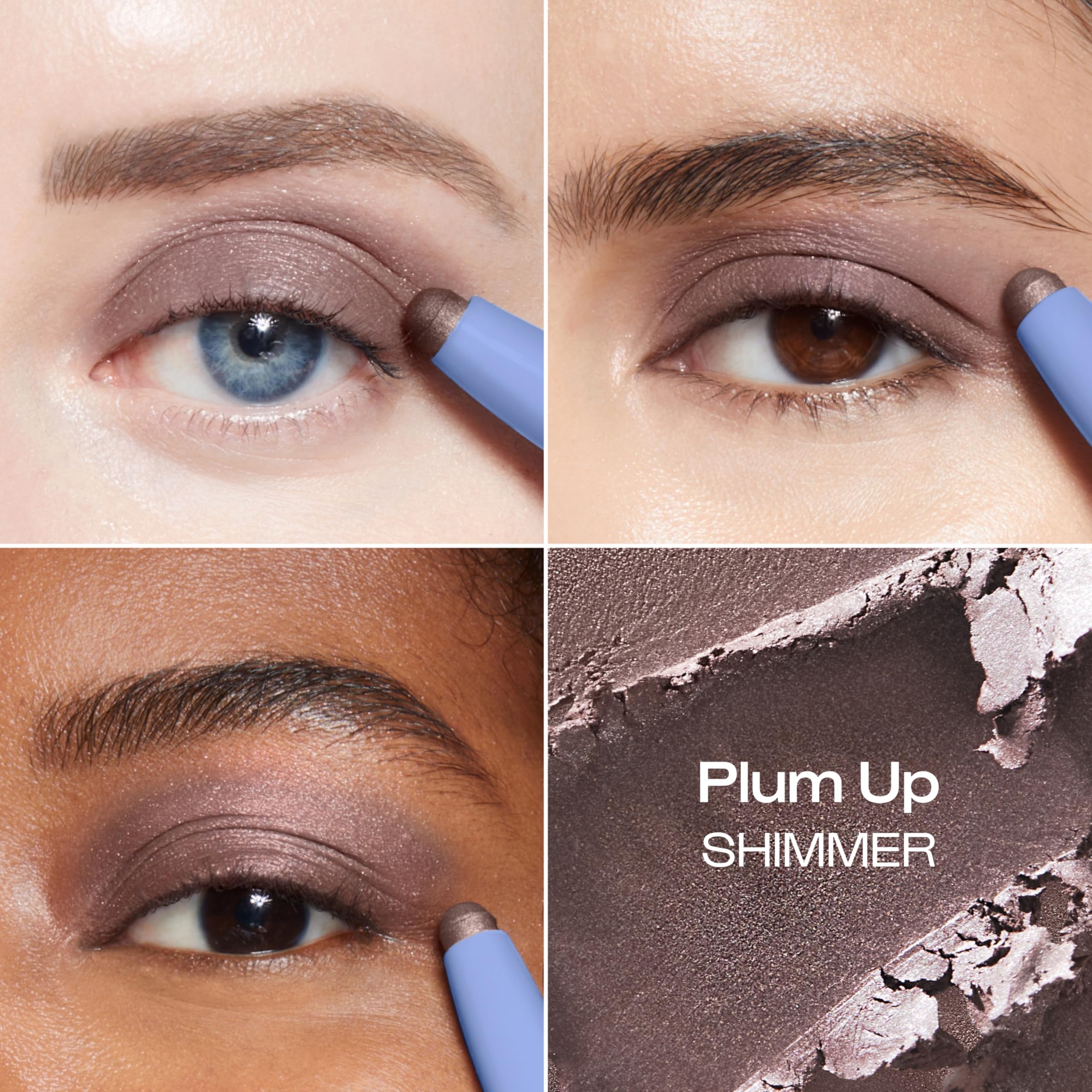 ALLEYOOP 11th Hour Waterproof Cream Eyeshadow Stick – Long-Lasting Shimmer, 2-in-1 Eye Shadow & Liner (Smoky Amethyst)