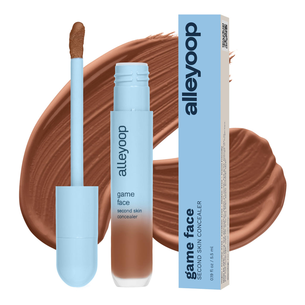 ALLEYOOP Game Face Concealer – Lightweight Hydrating Under-Eye Concealer
