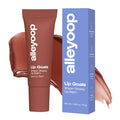 ALLEYOOP Lip Goals – Moisturizing Lip Balm with Clean Vegan Formula, Sheer Rosy Brown Tint