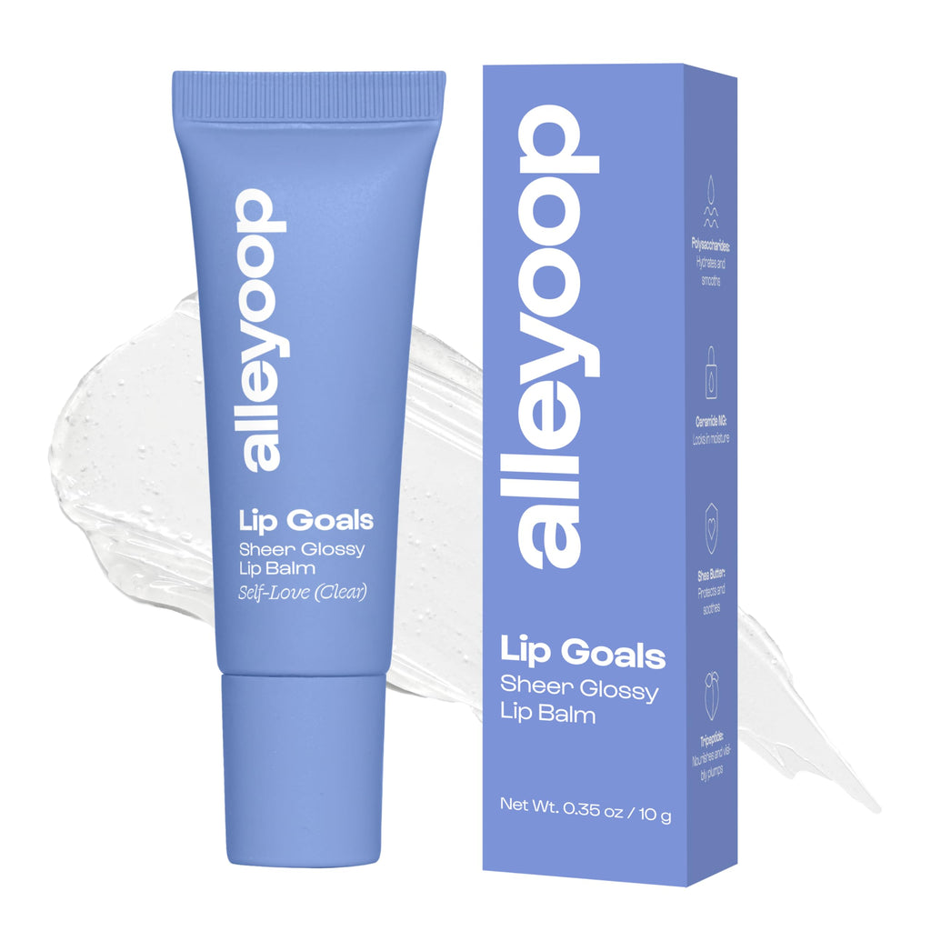 ALLEYOOP Lip Goals – Moisturizing Lip Balm for Hydrated, Soft Lips | Clean Vegan Formula