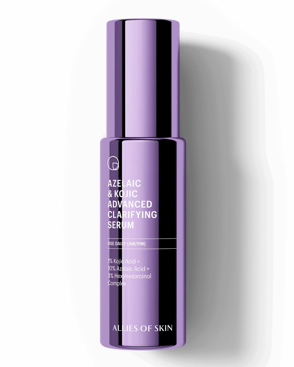 Allies of Skin Azelaic & Kojic Clarifying Serum | 10% Azelaic for Clearer Skin (1 oz)