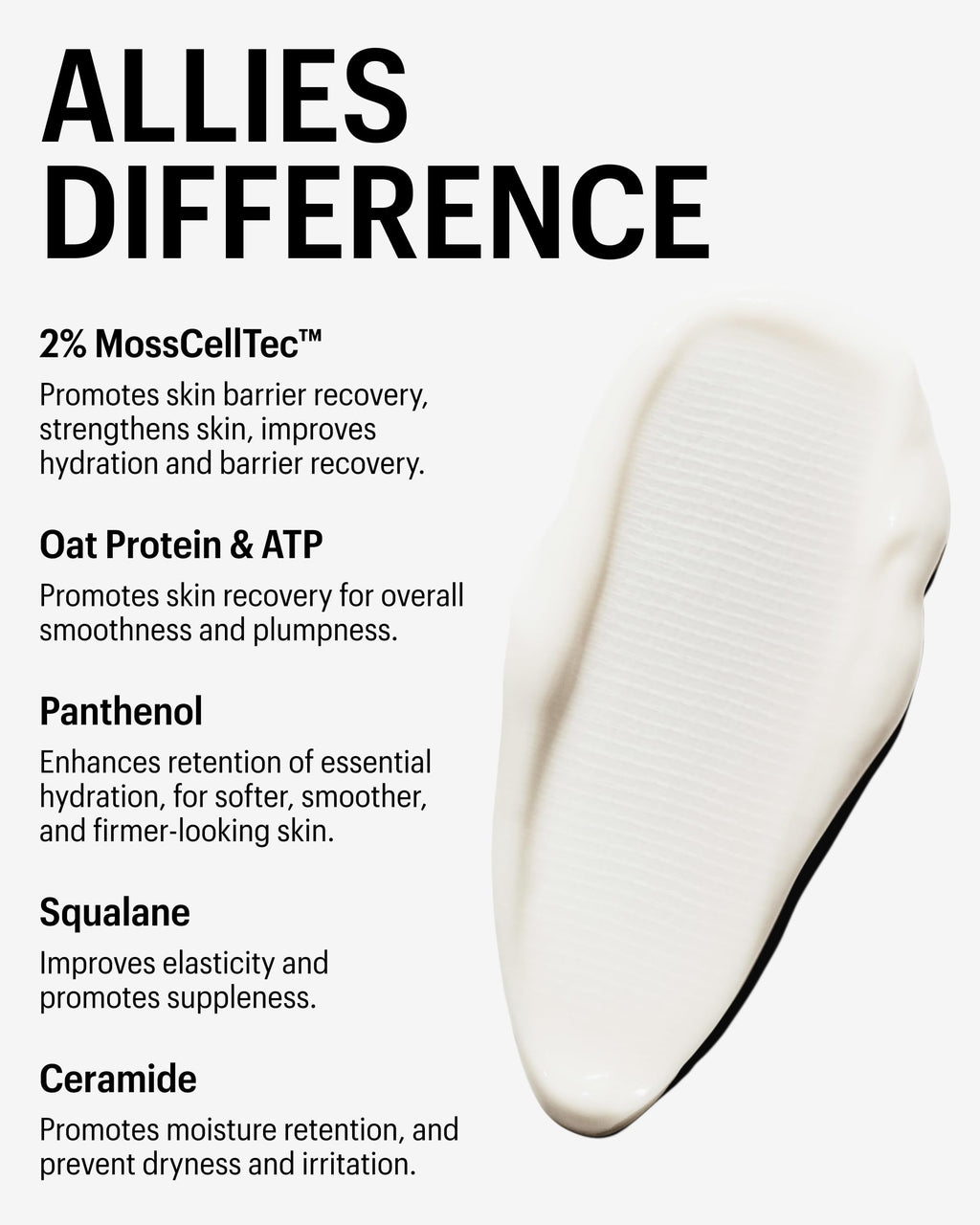 Allies of Skin Molecular Barrier Repair Cream Balm | Deep Hydration with Ceramides & Squalane