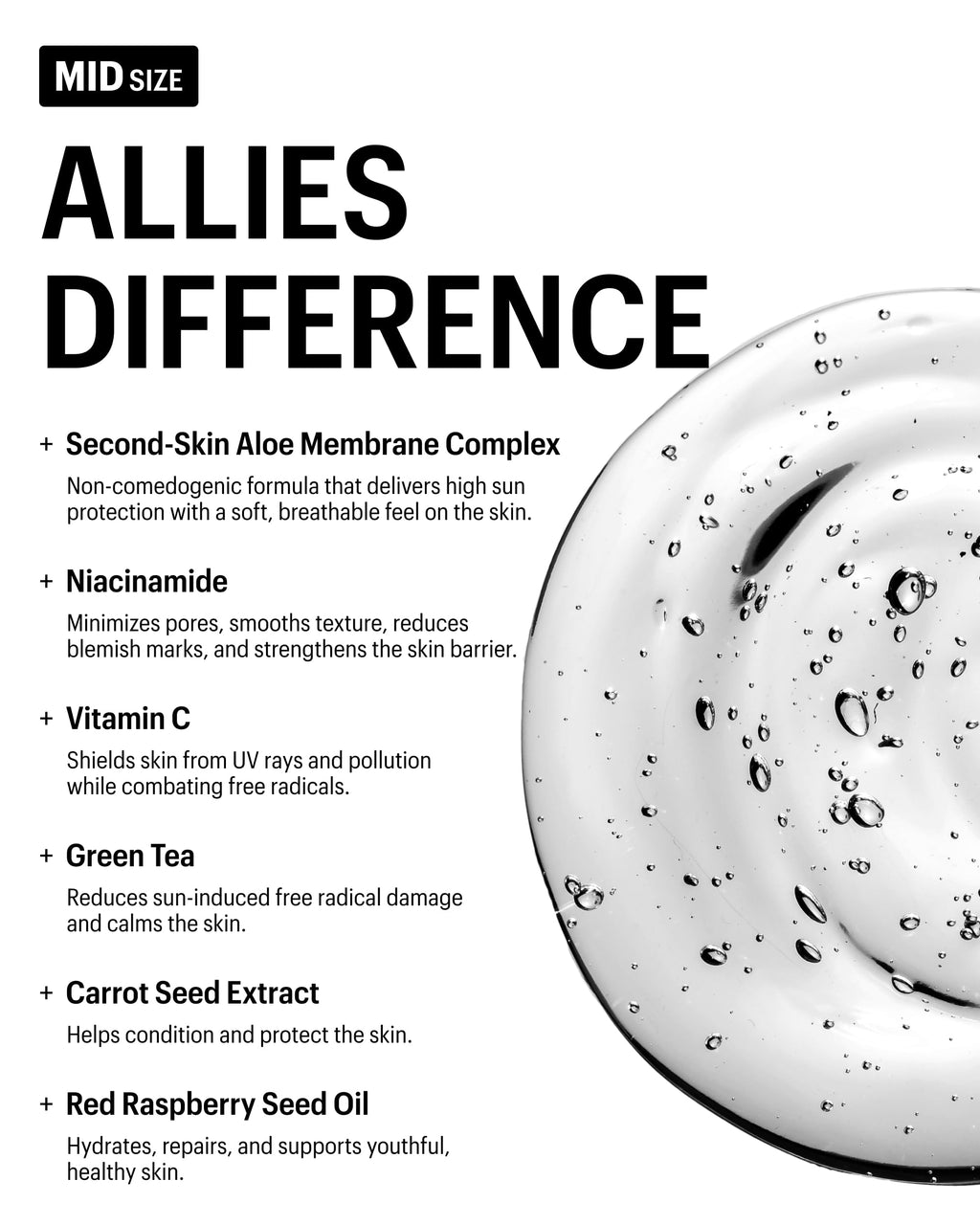 Allies of Skin Daily Face Sunscreen SPF 50 Travel Size – Zero White Cast, Lightweight Primer-Ready (0.7 oz)