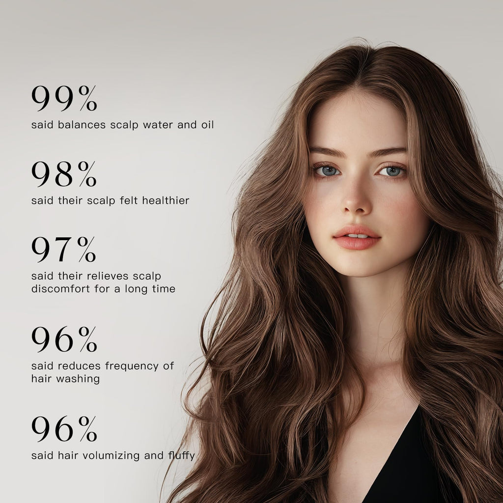 ALLOWISH Advanced Hair Serum - 95 ml Scalp Treatment for Fuller, Glossy Hair | Frizz Control & Healthy Roots
