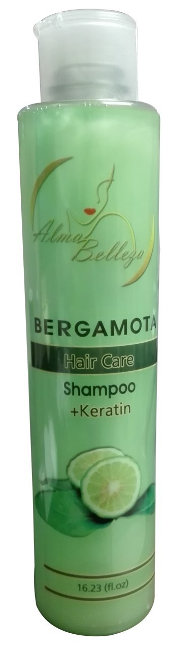 Alma Belleza Bergamota Shampoo + Keratin – Refreshing Bergamot Scent & Smooth Hair