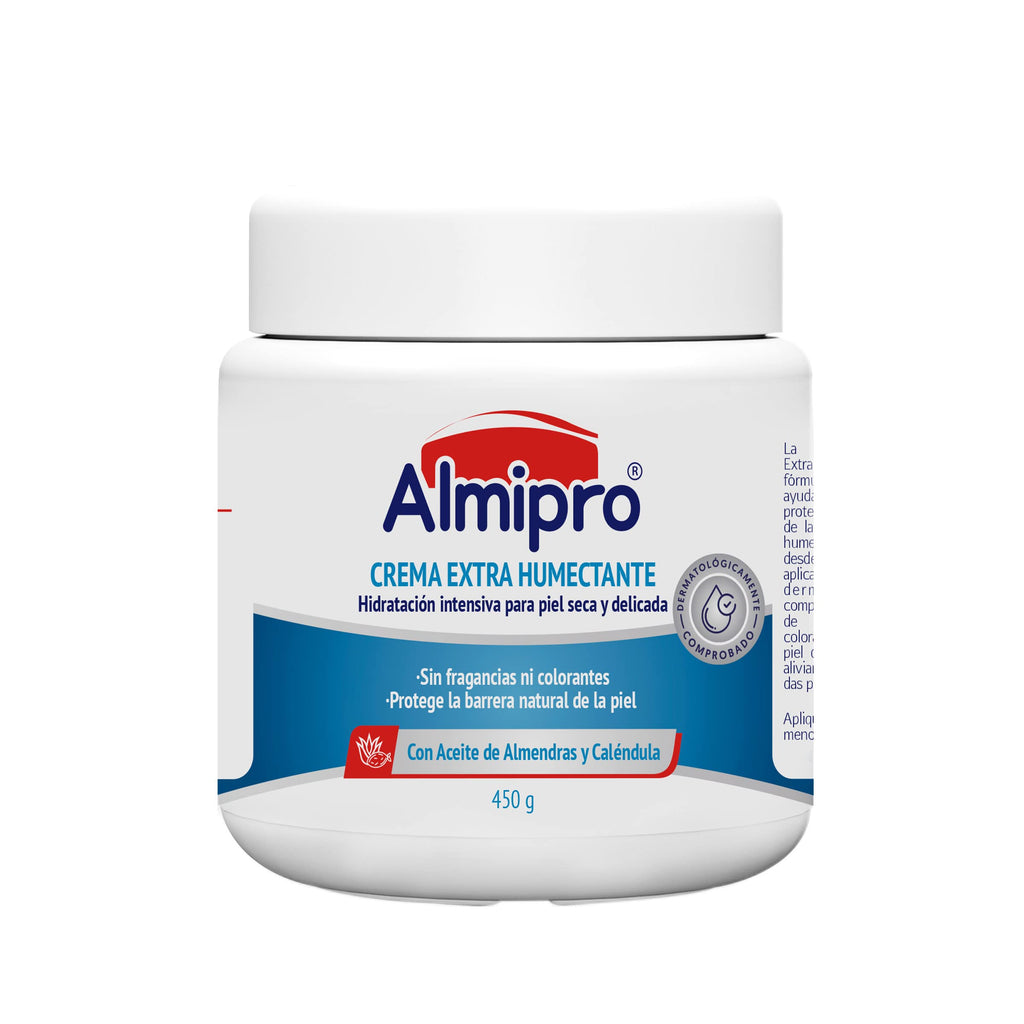 Almipro Extra Moisturizing Cream for Dry & Delicate Skin – Fragrance-Free & Non-Greasy (15 oz)