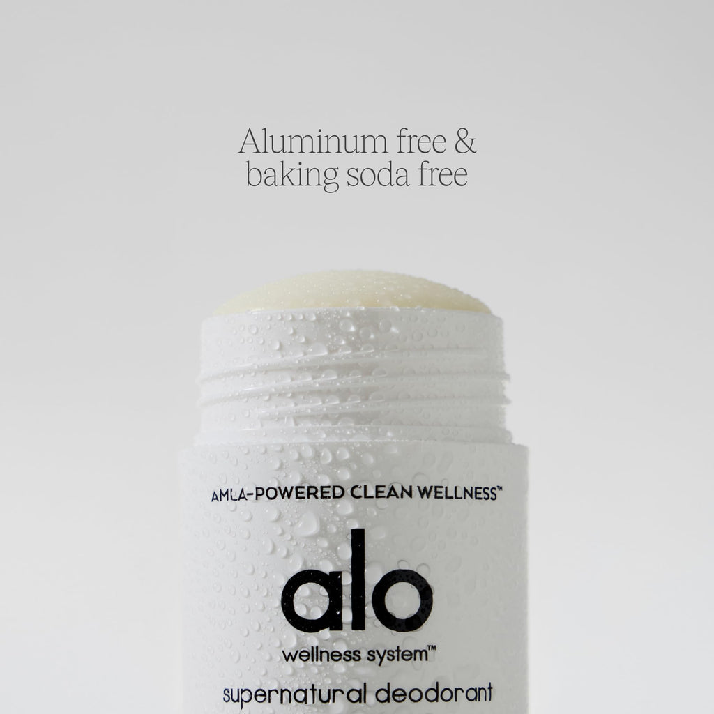 Alo Supernatural Deodorant – Aluminum-Free, Citrus Scent, Aloe + Hyaluronic Acid | Pack of 2