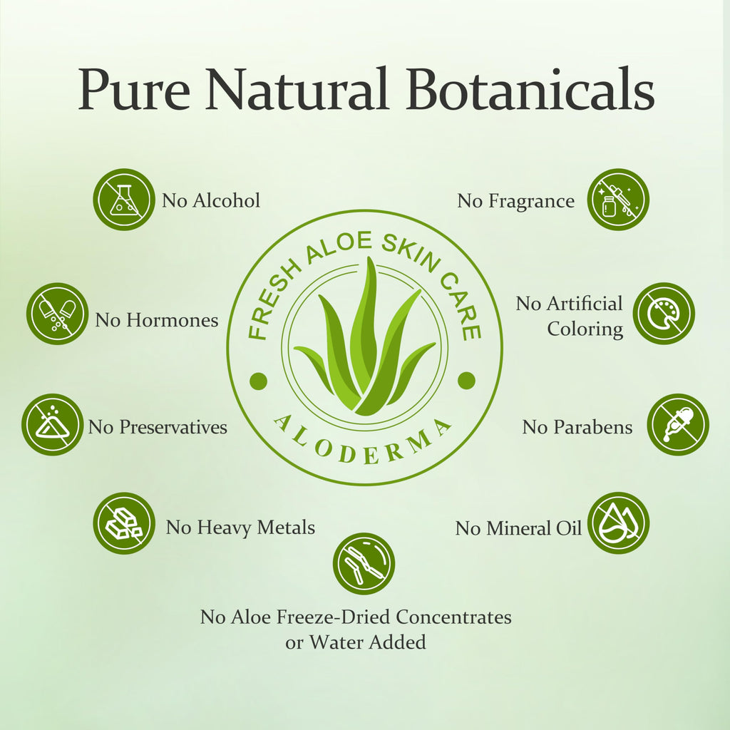 Aloderma 71% Organic Aloe Vera Hydrating Face Moisturizer — Lightweight, Oil-Free with Hyaluronic Acid | 3.5oz