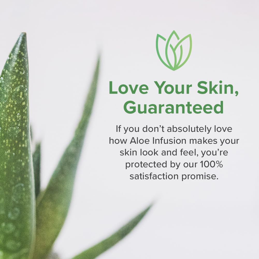 Aloe Infusion Aloe Vera Face & Body Cream — Hydrating, Non-Greasy Moisturizer