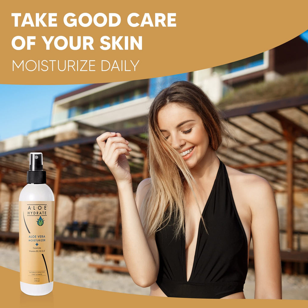 AloeHydrate Body Lotion Spray – Lightweight Hydration with Aloe Vera, Hyaluronic Acid & Ceramides