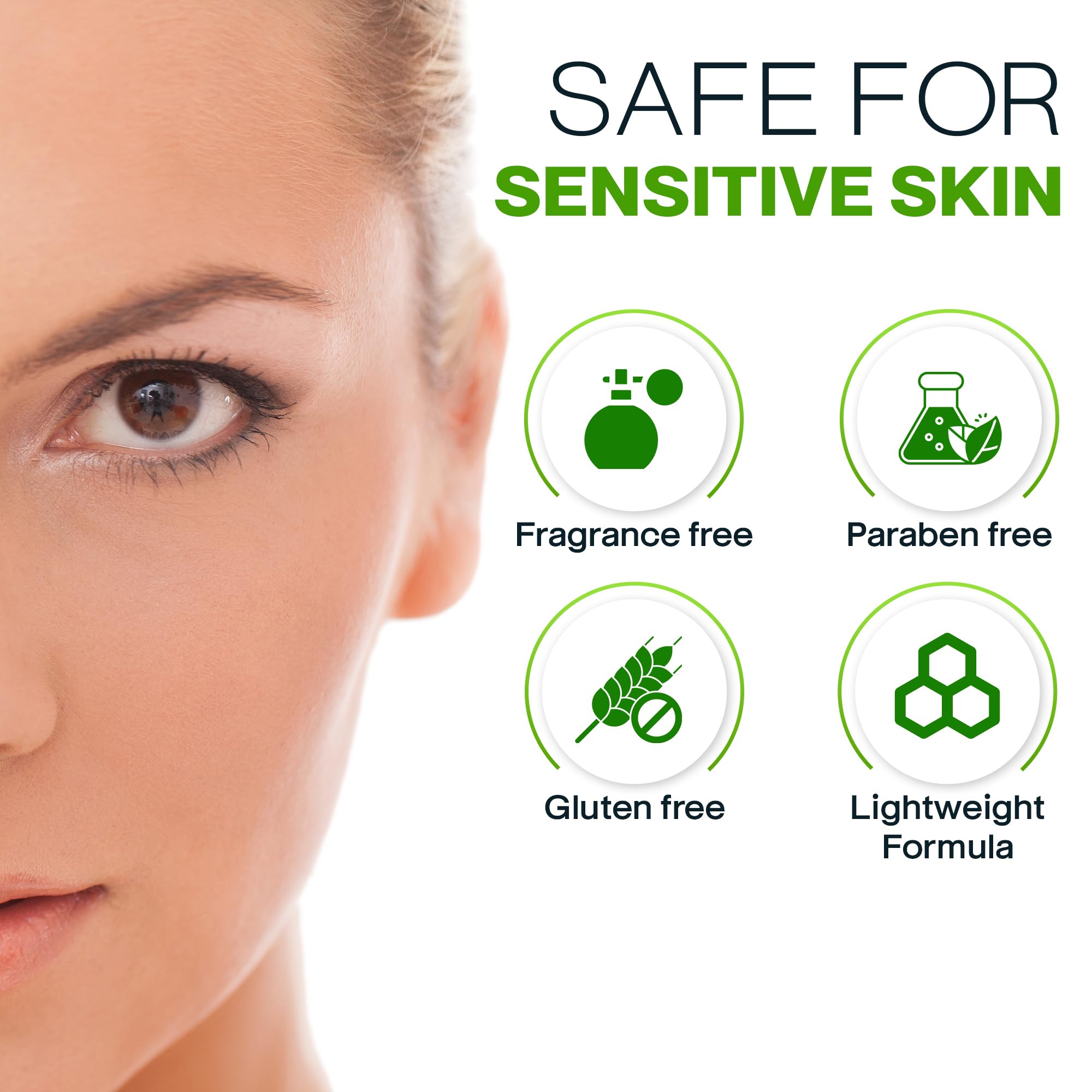 AloeMoist Peptide Eye Cream – Hydrating Anti-Aging Under-Eye Treatment (0.5 oz)