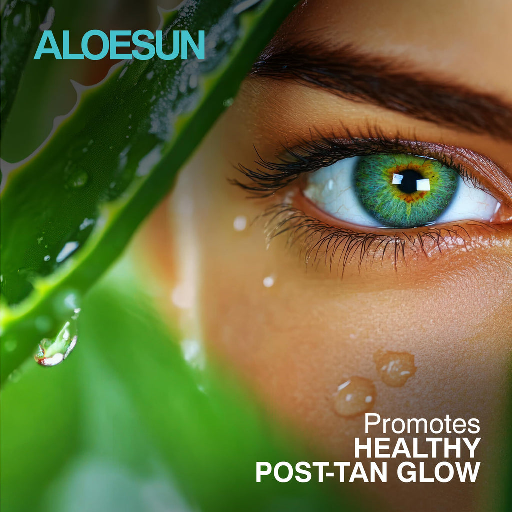 ALOESUN After Sun Face and Body Spray – Organic Aloe Vera & Lavender, Travel Size 3.4 Fl Oz