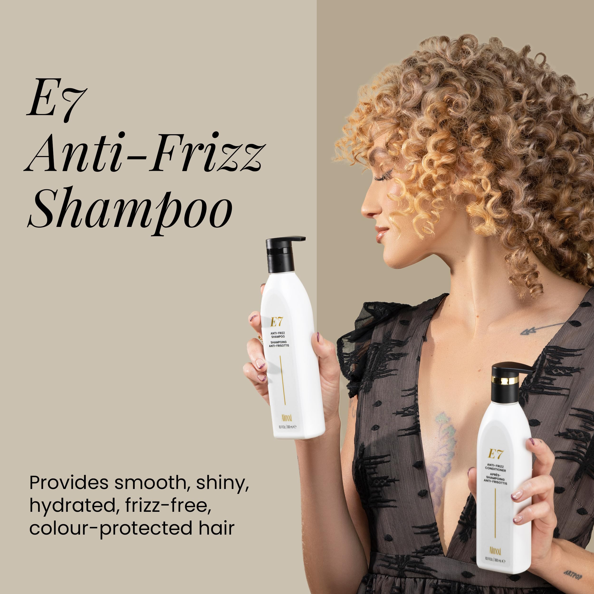 ALOXXI E7 Anti-Frizz Shampoo for Color-Treated Hair