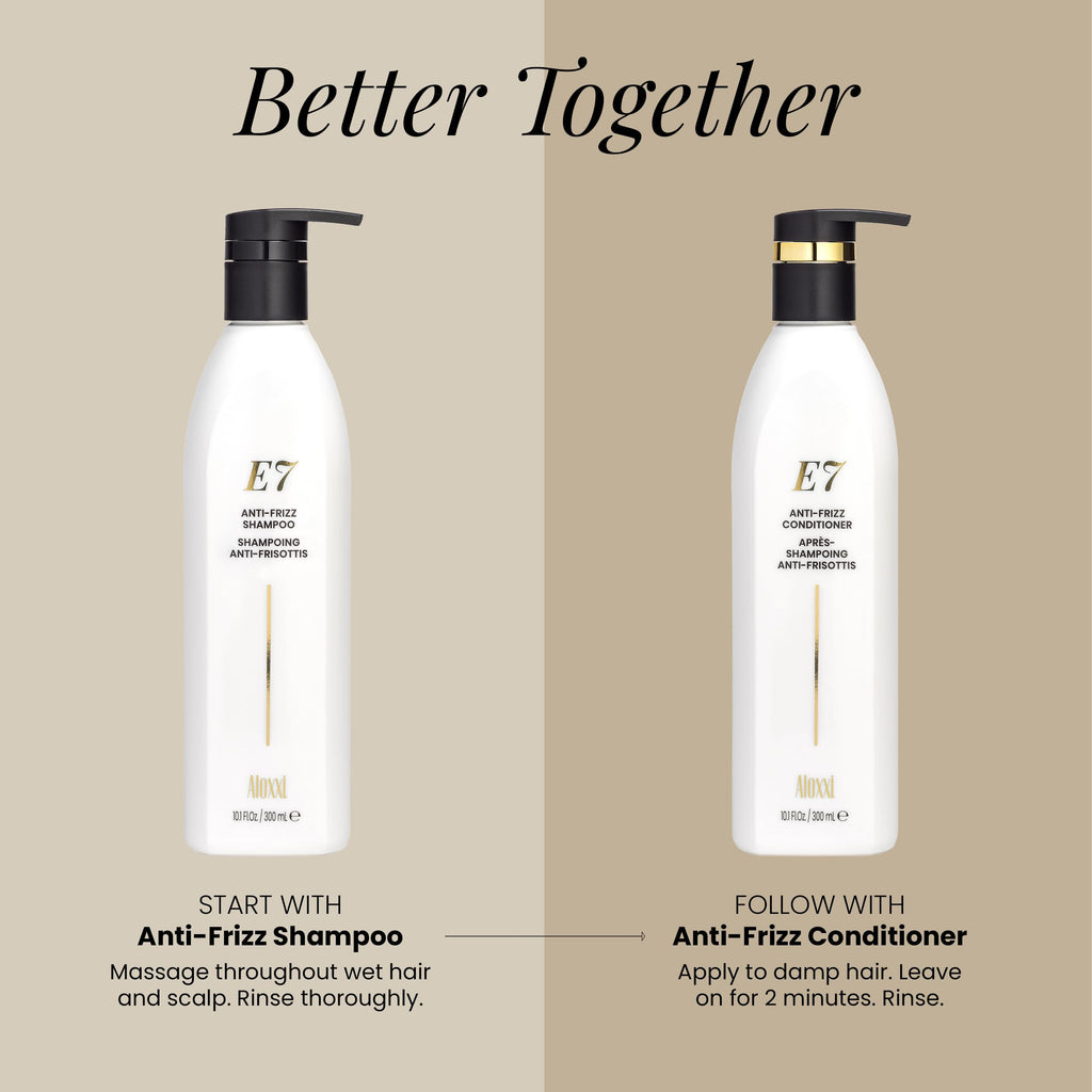 ALOXXI E7 Anti-Frizz Shampoo for Color-Treated Hair | Moisturizing & Strengthening | 33.8 Fl Oz