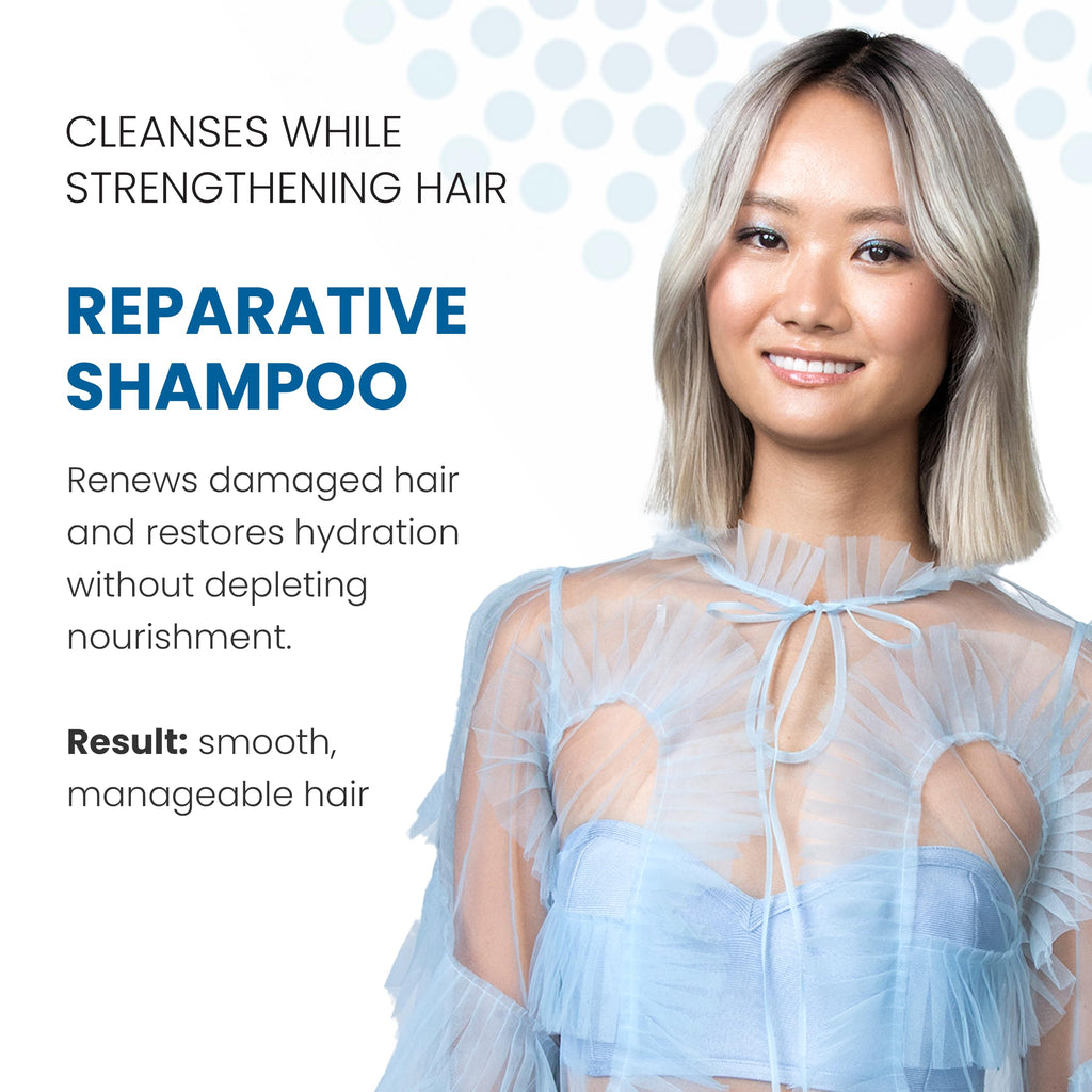 ALOXXI Reparative Hair Repair Shampoo for Damaged Hair with ColourCare Complex | 10.1 Fl Oz