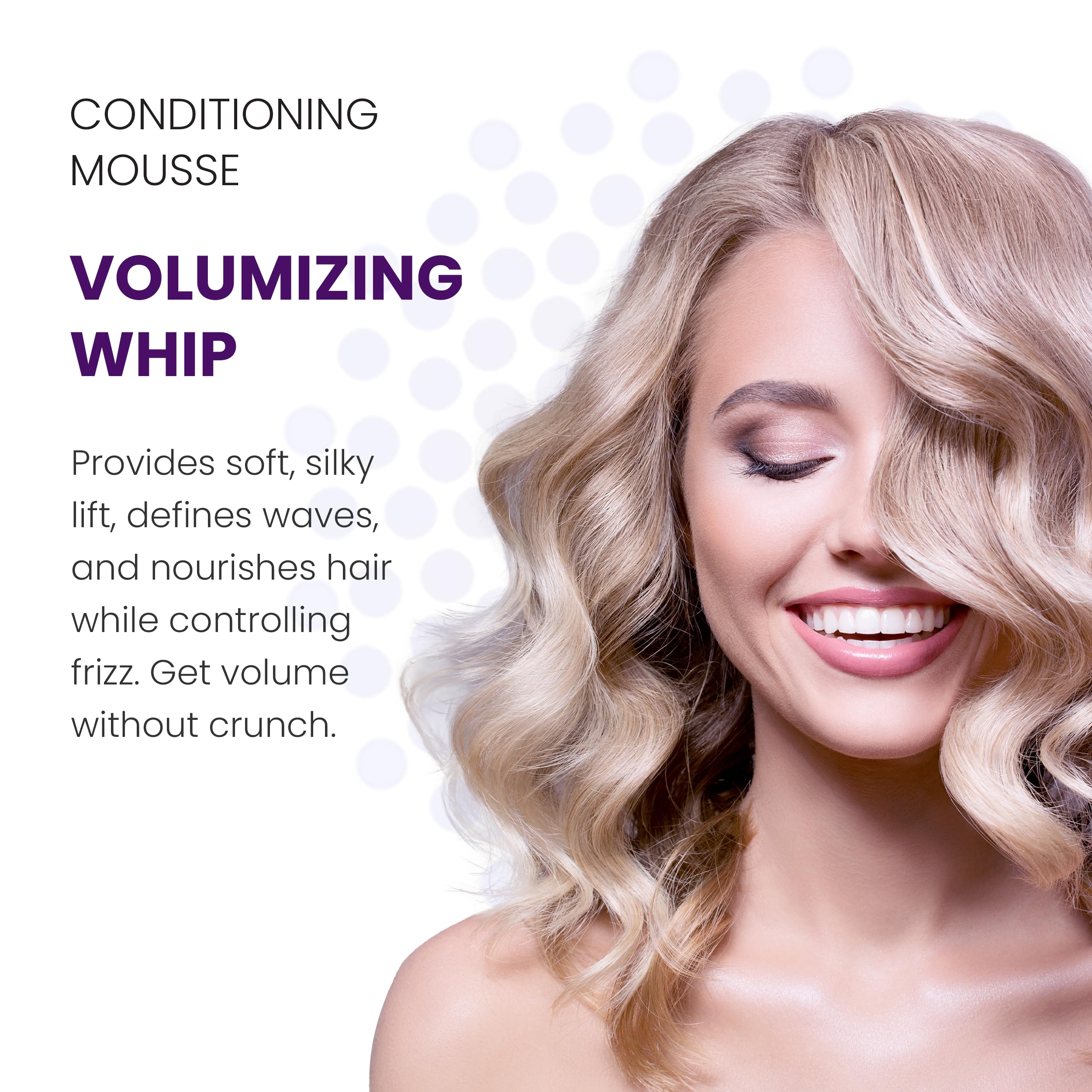 ALOXXI Volumizing Whip | Soft Volume, Frizz Control & Color Protection – 6.7 Fl Oz