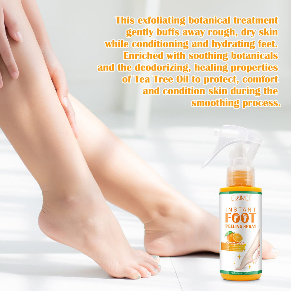 ALPAIS Foot Peel Spray – Exfoliate, Hydrate & Cleanse Feet (100ml)
