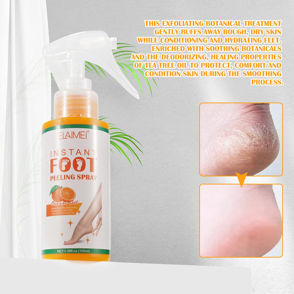 ALPAIS Foot Peel Spray – Exfoliate, Hydrate & Cleanse Feet (100ml)