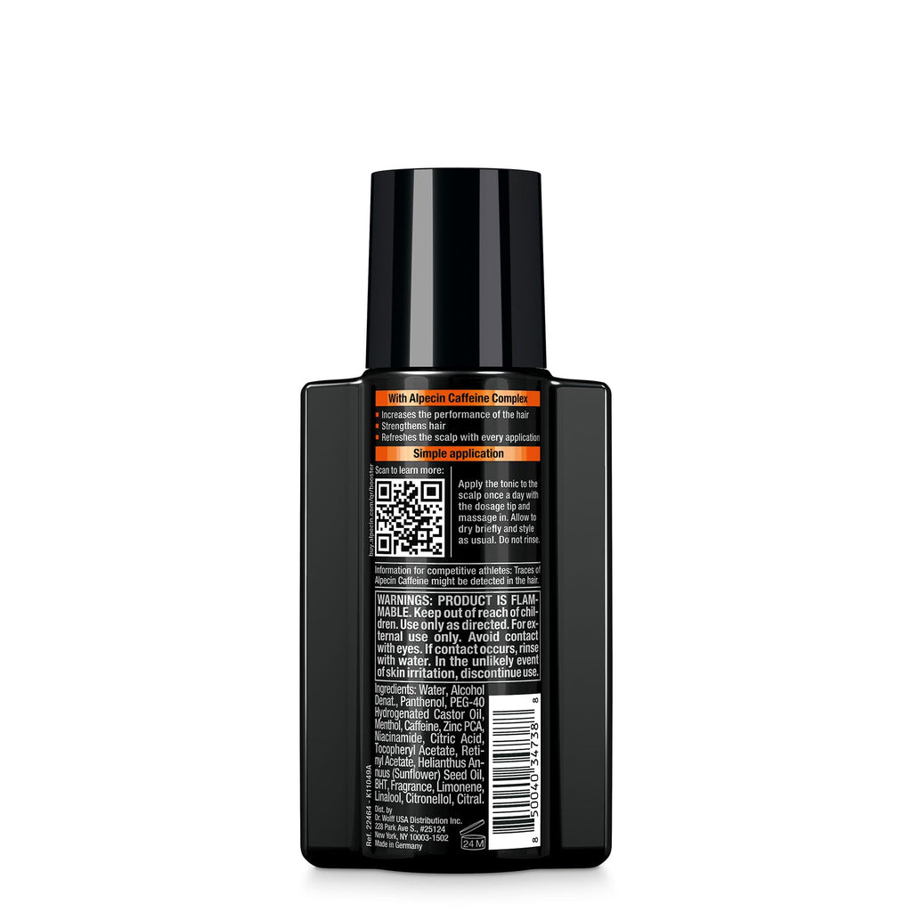 Alpecin Caffeine Hair Booster – 6.76 oz | Energize Scalp & Fuller Hair