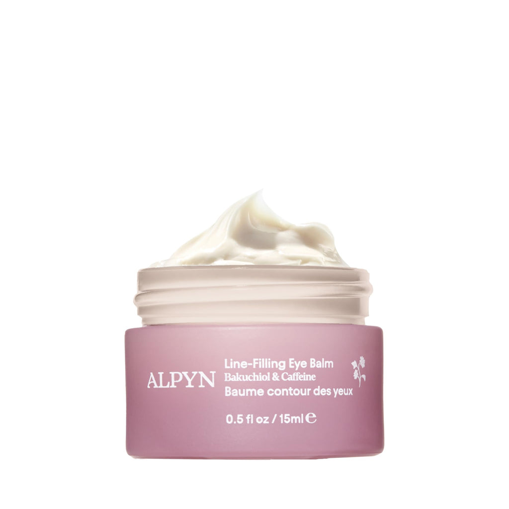 Alpyn Beauty Line-Filling Eye Balm with Bakuchiol & Caffeine – 0.5 oz