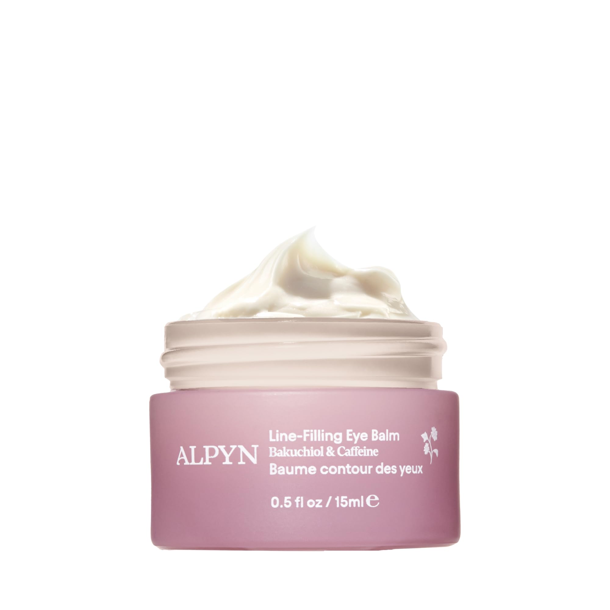 Alpyn Beauty Line-Filling Eye Balm with Bakuchiol & Caffeine – 0.5 oz