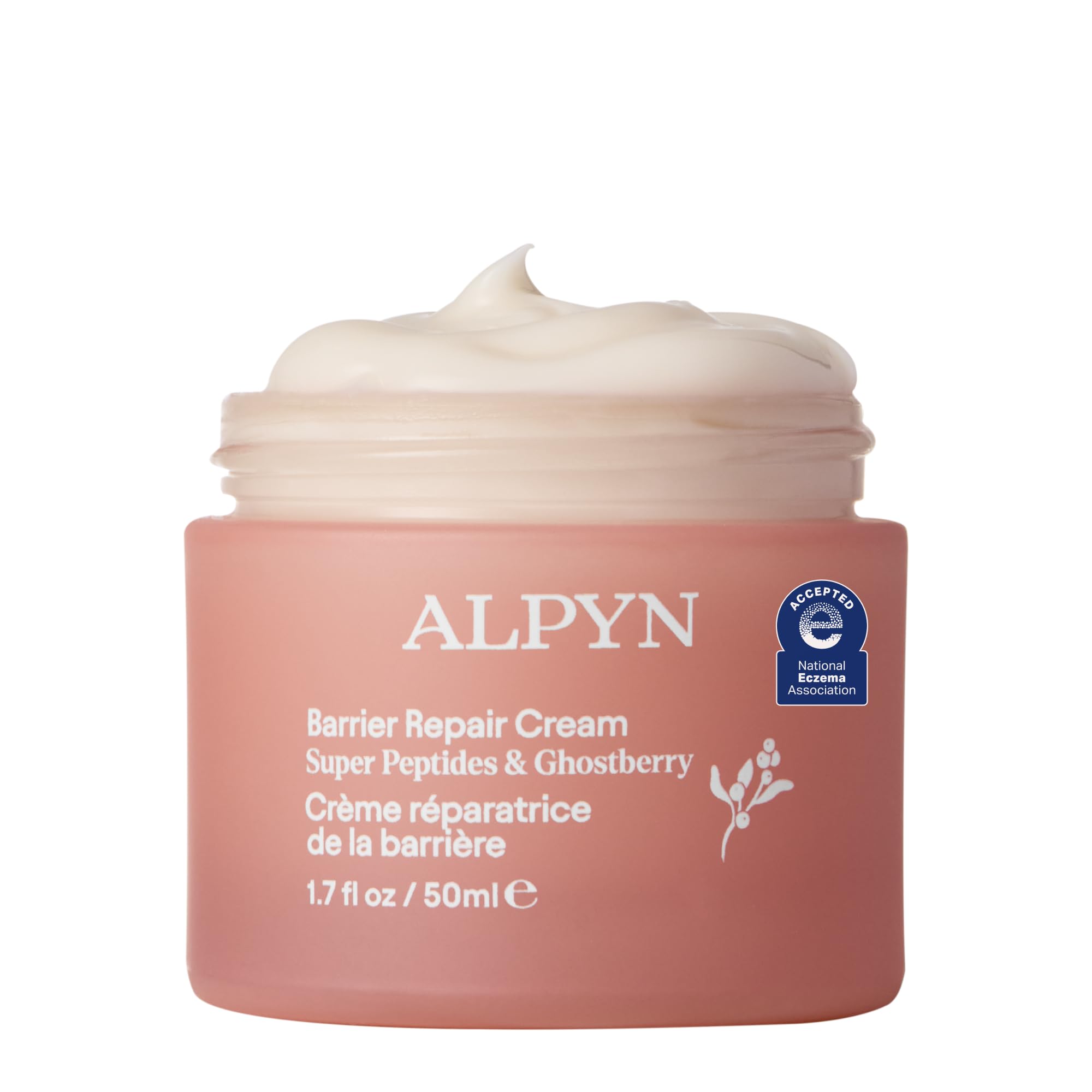 Alpyn Beauty Super Peptide & Ghostberry Moisturizer — Soothe Redness, Support Barrier & Wrinkles | 1.7 oz