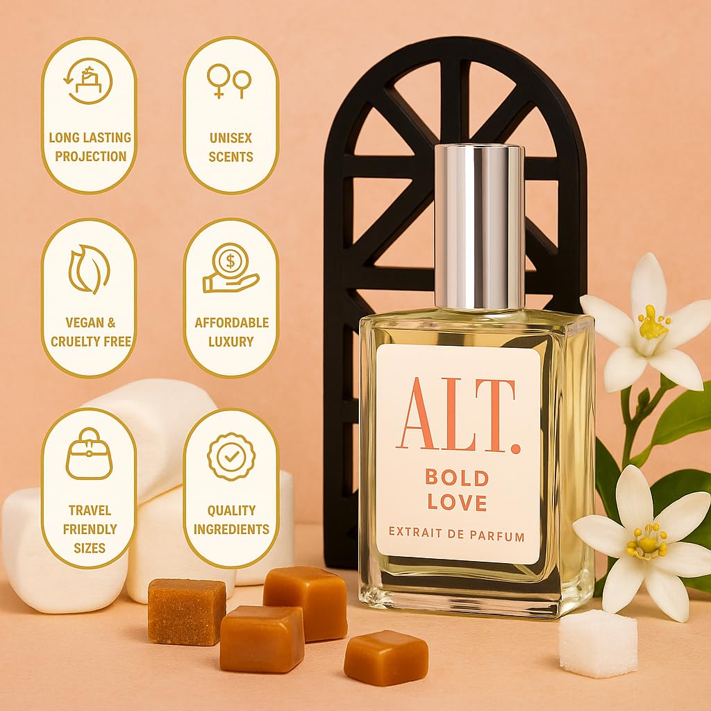 ALT. FRAGRANCES Bold Love 60ml Extrait de Parfum for Women – Long-Lasting Fragrance Inspired by Love Don't Be Shy