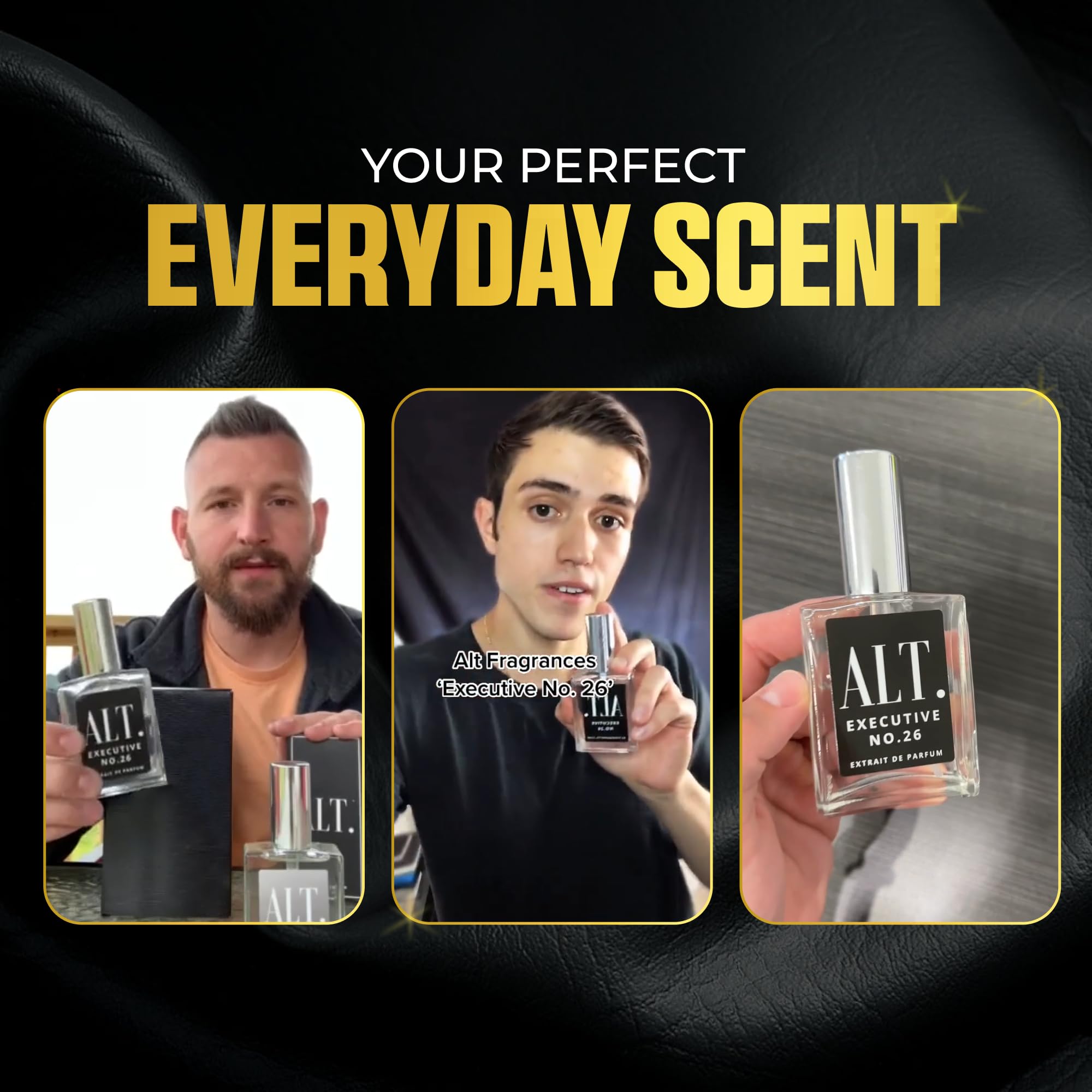 ALT. Fragrances Executive No. 26 Extrait de Parfum for Men – 3.3 fl oz (100 ml) | Long-Lasting