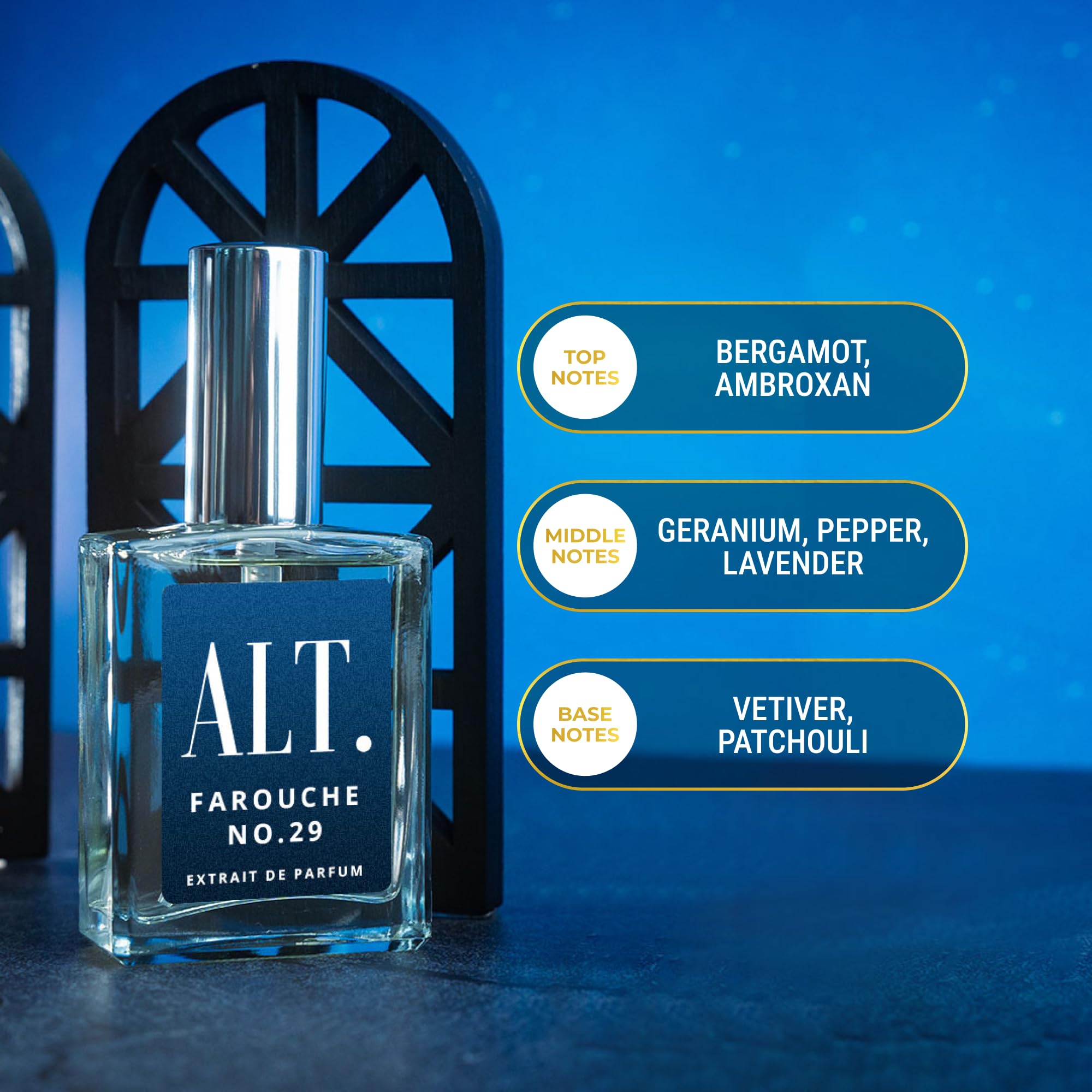 ALT. FRAGRANCES Farouche No. 29 Parfum Extract for Men – 60ml
