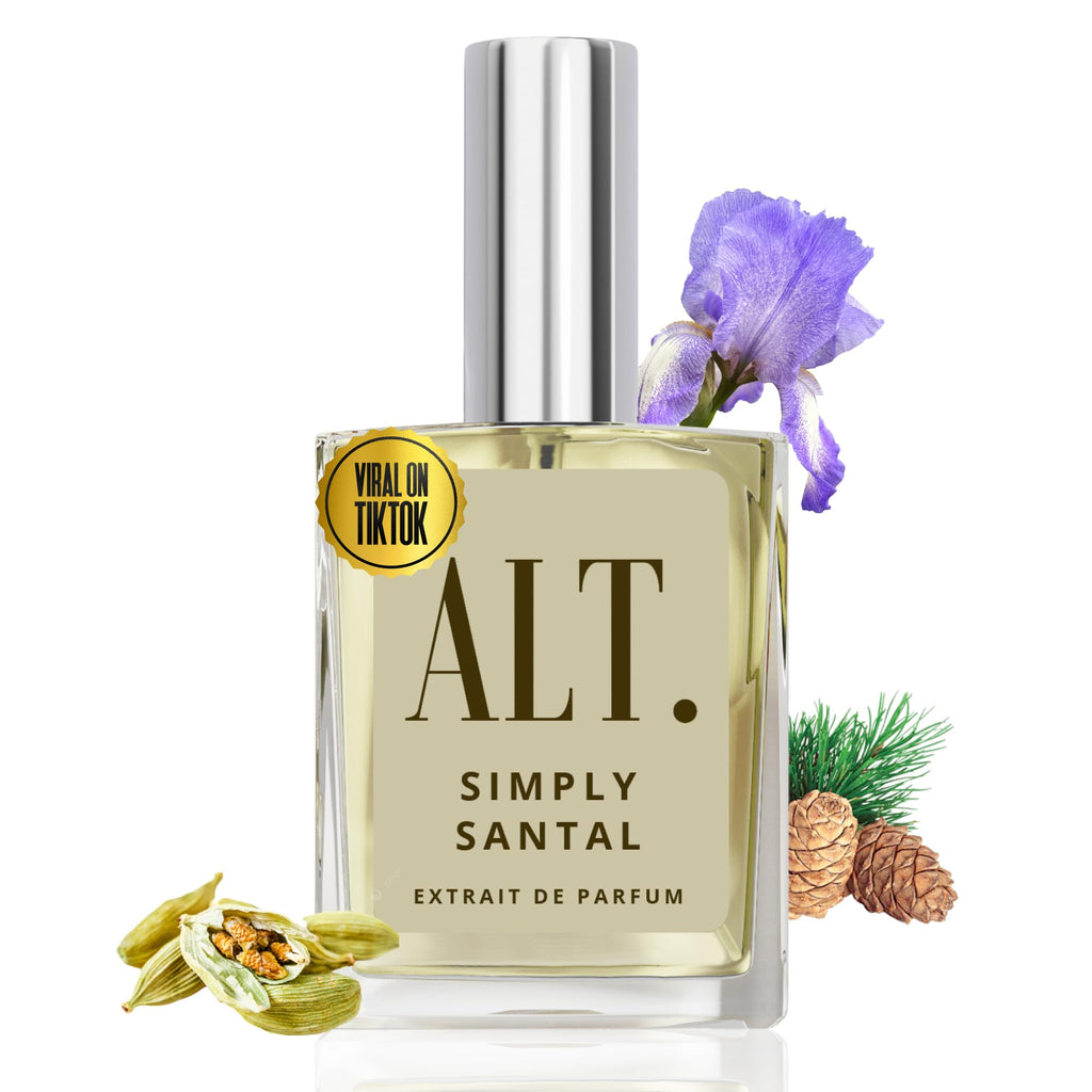 ALT. FRAGRANCES Simply Santal Extrait de Parfum – Unisex Perfume Inspired by Santal 33, 60ml