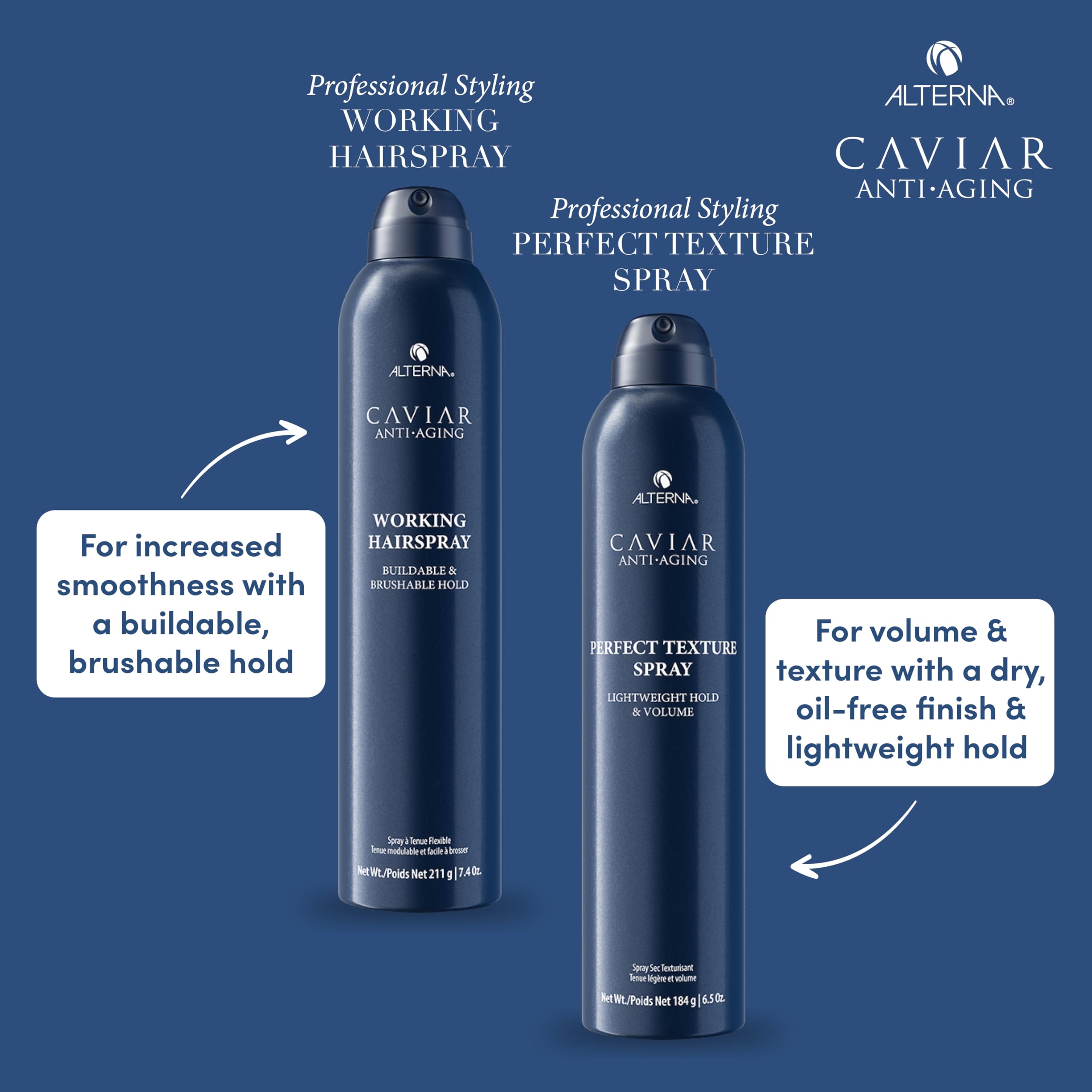 Alterna Caviar Anti-Aging Perfect Texture Spray – 2 ct