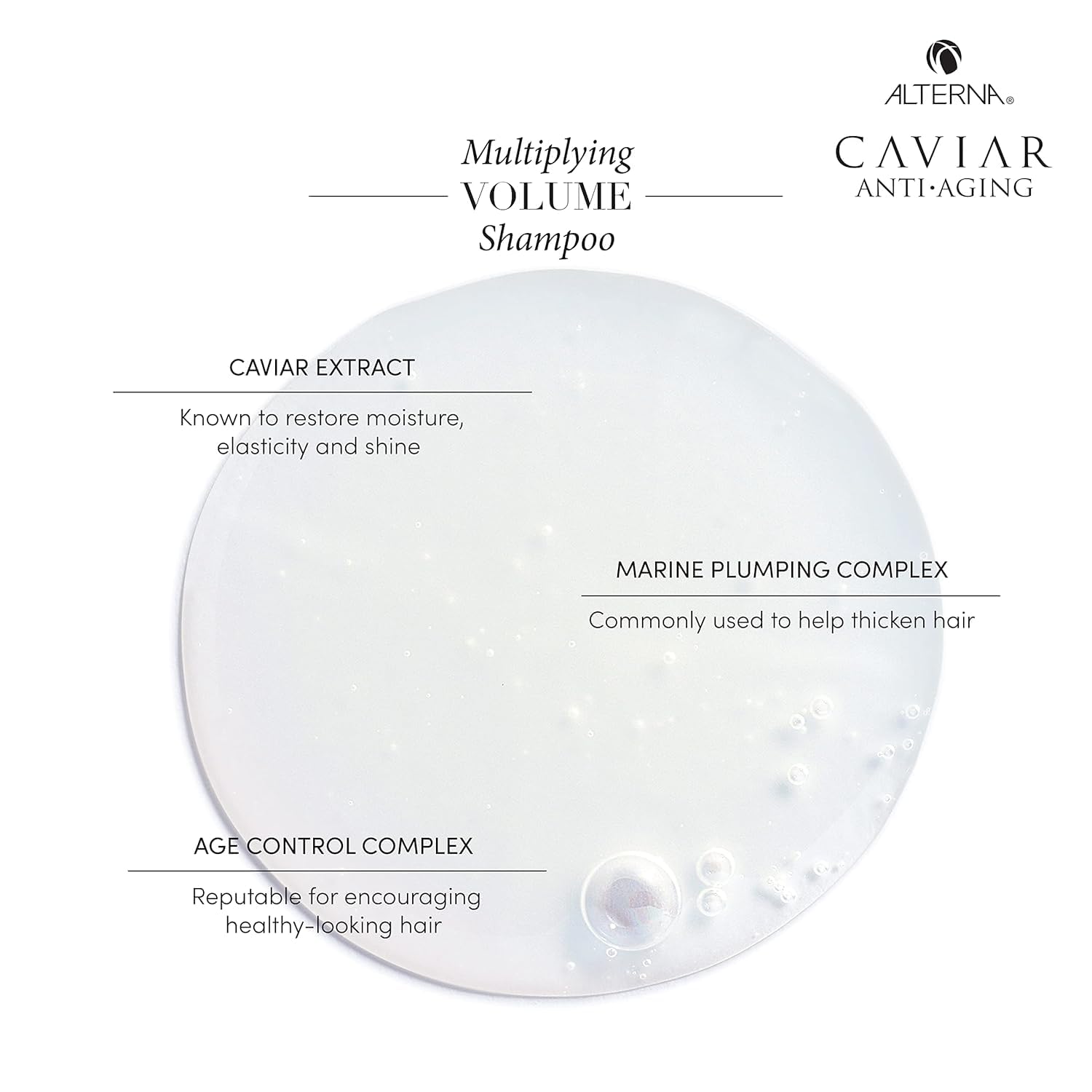 Alterna Caviar Anti-Aging Multiplying Volume Shampoo & Conditioner Set — Red Hair Shine & Volume