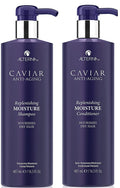 Alterna CAVIAR Anti-Aging Replenishing Moisture Shampoo & Conditioner Set – 16.5 oz | Sulfate-Free Hydration