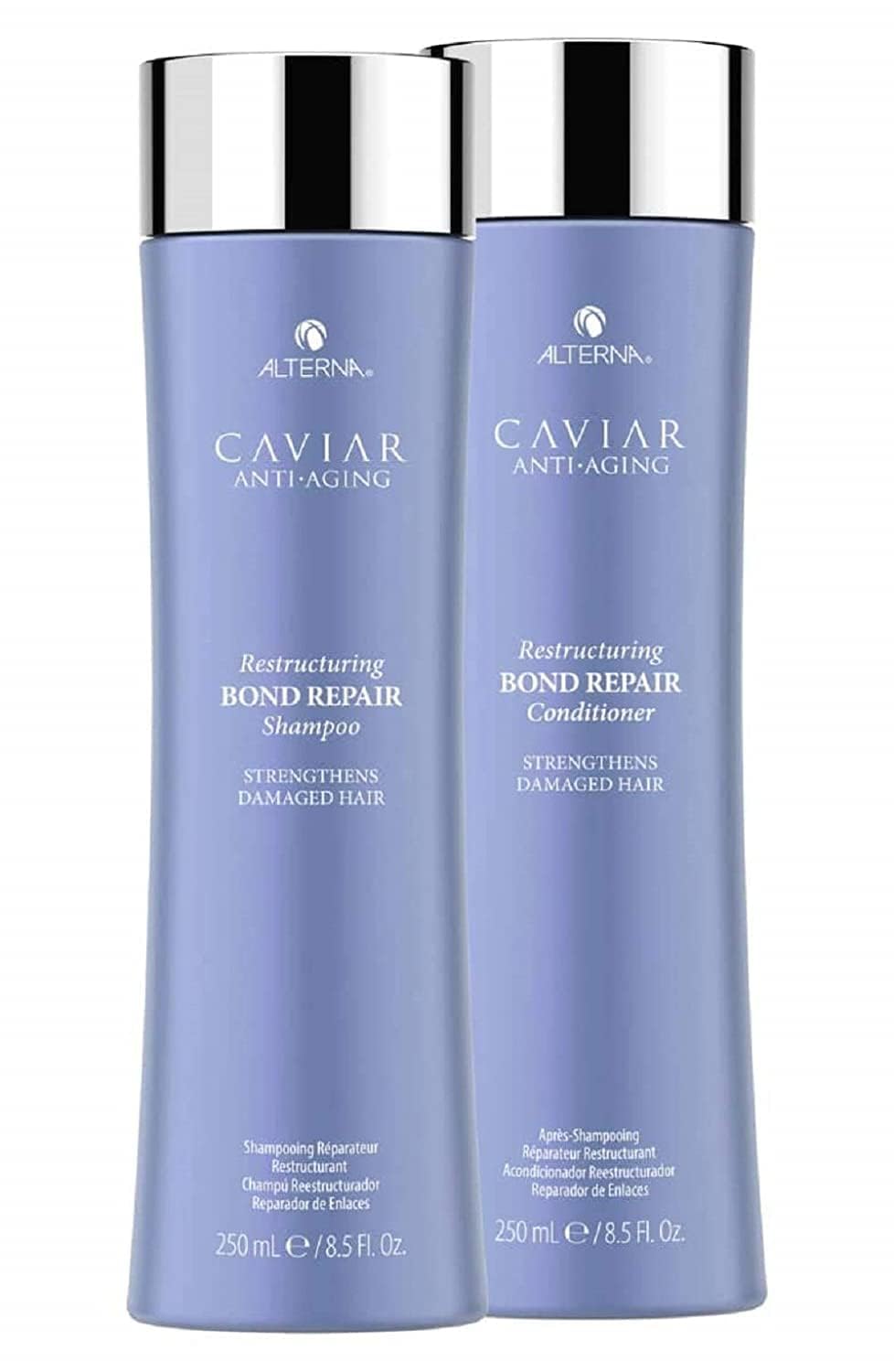 Alterna Caviar Bond Repair Shampoo & Conditioner Set – 8.5 oz Each (Pack of 2)