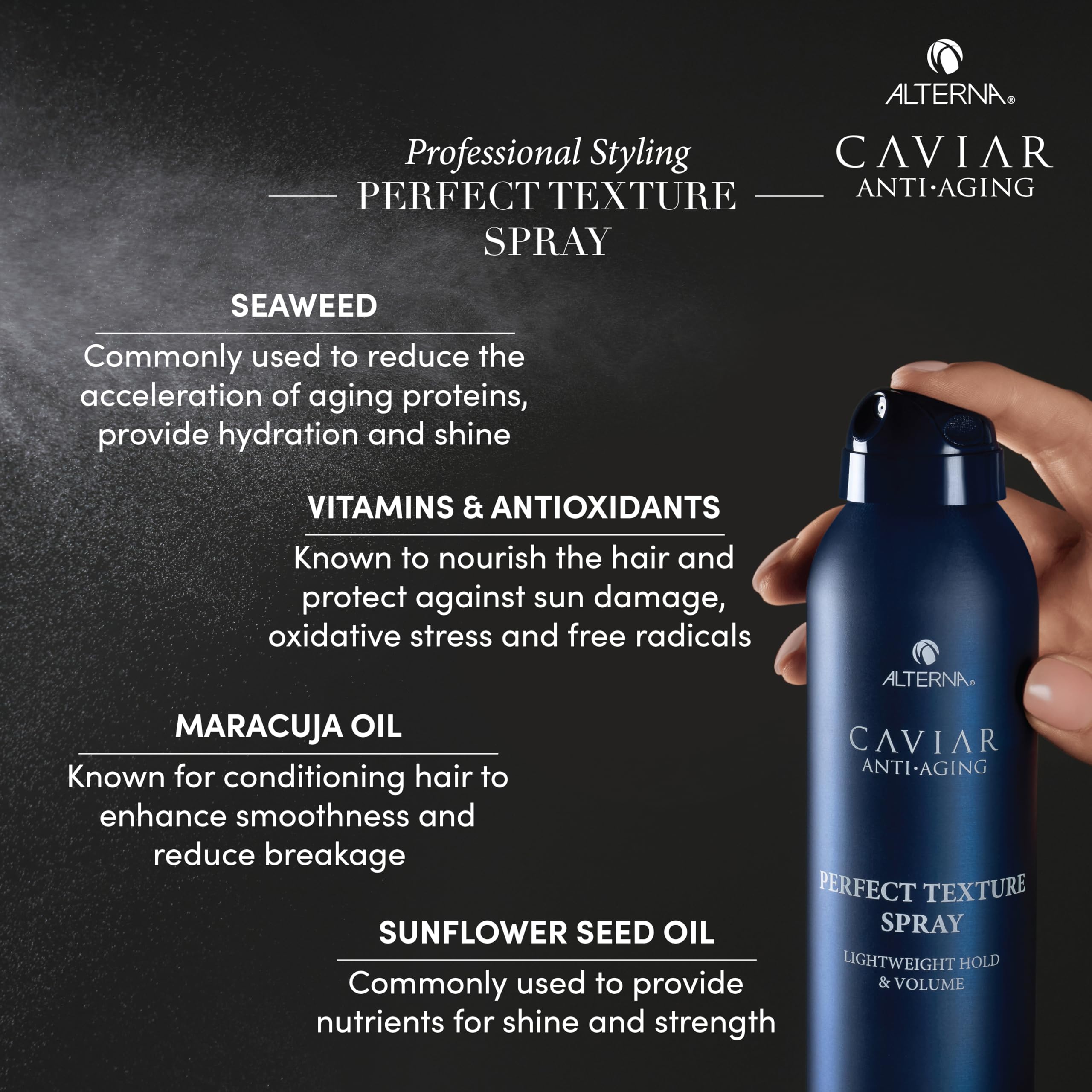 Alterna Caviar Anti-Aging Perfect Texture Spray – 2 ct
