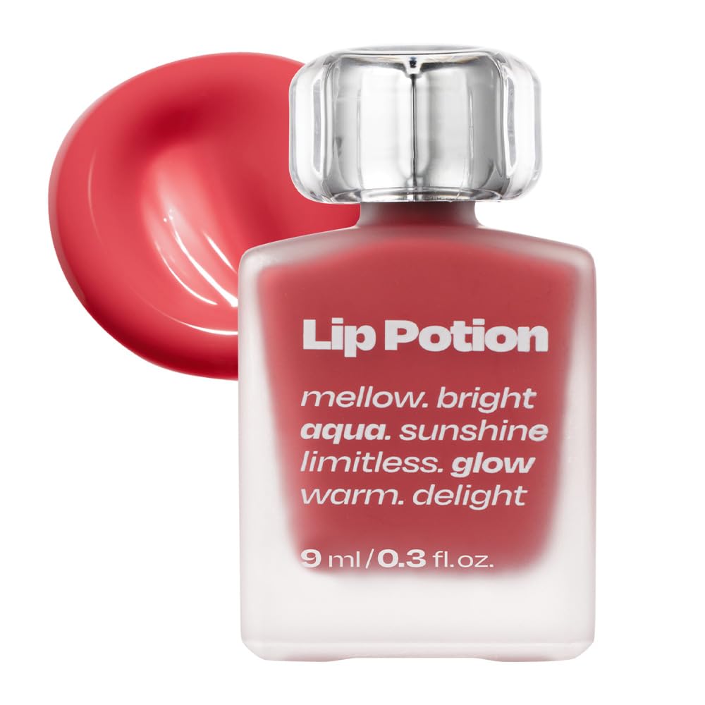 Alternativestereo Lip Potion Aqua Glow No.3 Sugar Rose – Hydrating, Non-Sticky Lip Gloss 0.3 oz
