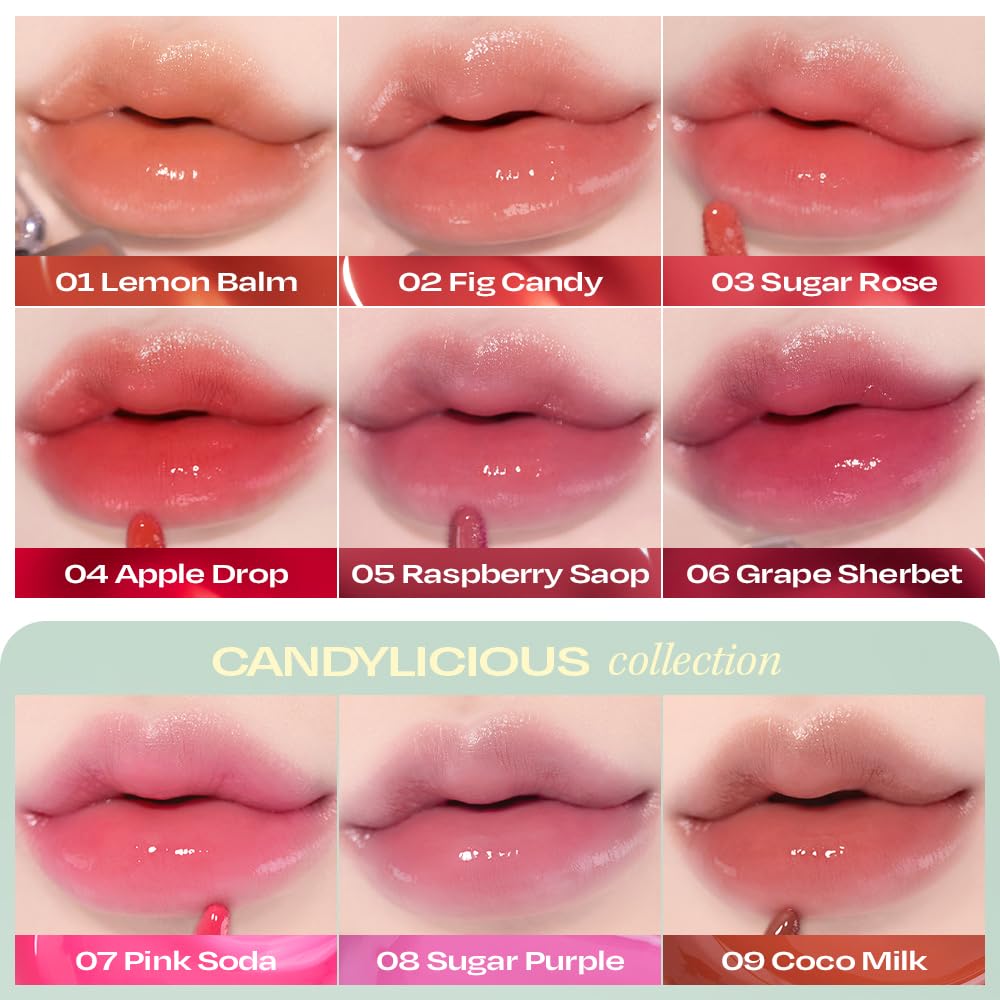 Alternativestereo Lip Potion Aqua Glow No.3 Sugar Rose – Hydrating, Non-Sticky Lip Gloss 0.3 oz
