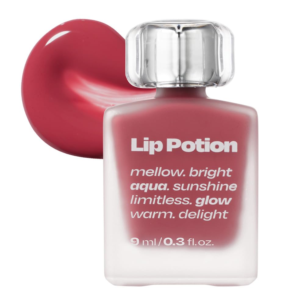 alternativestereo Lip Potion Aqua Glow No.5 Raspberry Soap — Hydrating Non-Sticky Gloss with Sheer Radiance | 0.3 oz