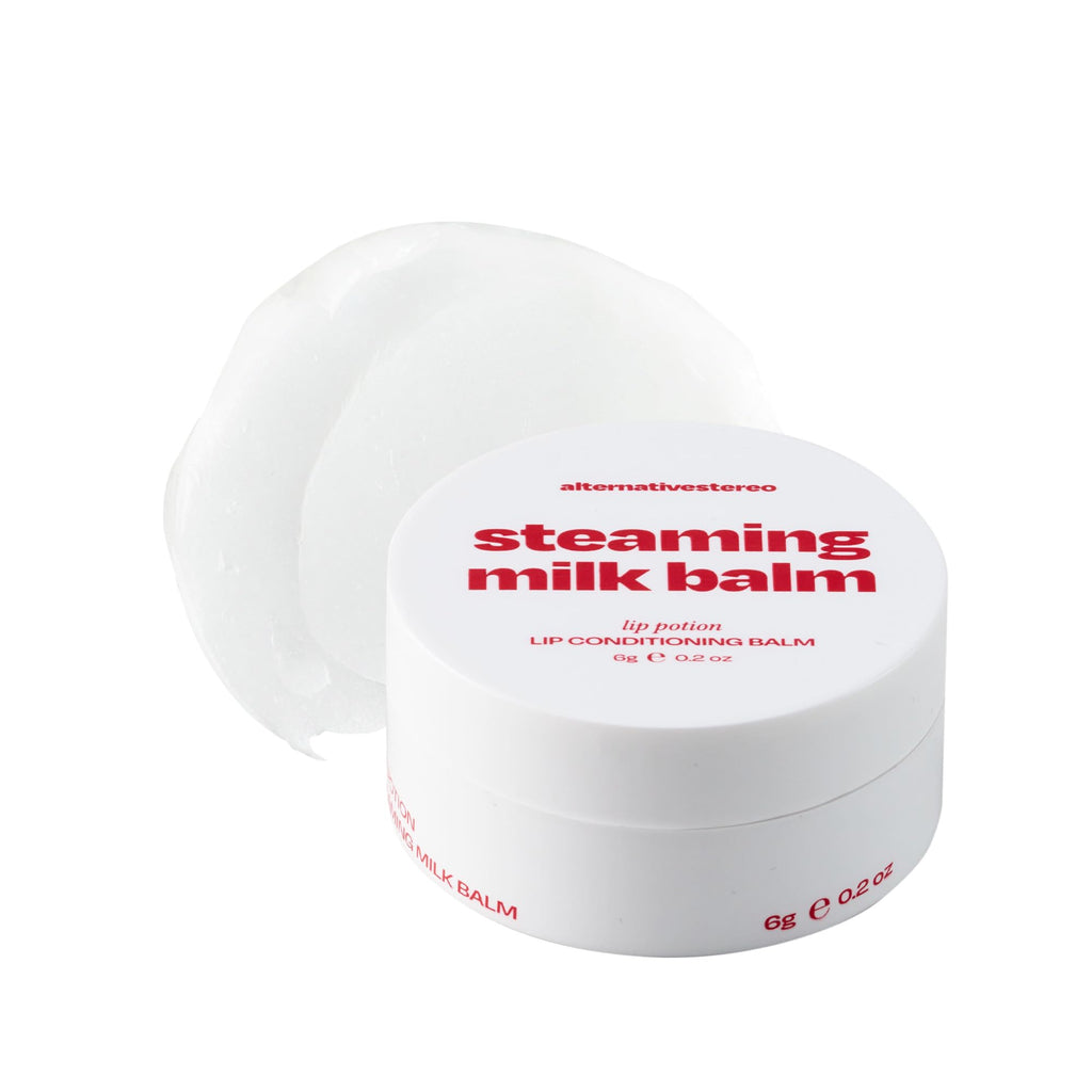 Alternativestereo Lip Potion Steaming Milk Balm – Overnight Lip Mask with Peptides & Collagen (6g)