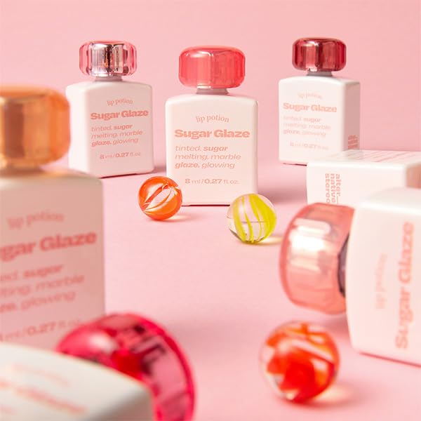 Alternativestereo Lip Potion Sugar Glaze Tint | K-Beauty High-Shine Lip Tint, Hydrating & Non-Sticky, 0.3 oz