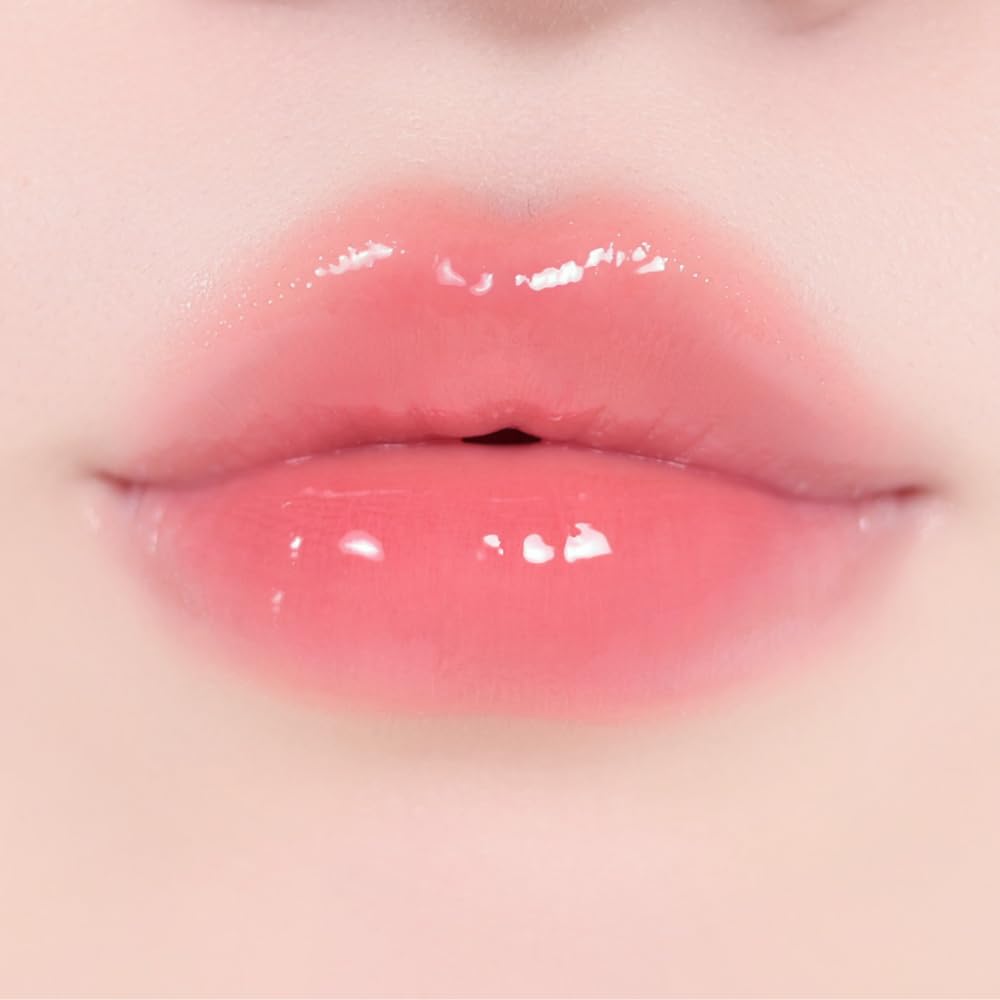 Alternativestereo Lip Potion Sugar Glaze Tint – K-Beauty High-Shine Lip Tint (No.2 Rose Ball) 0.3 oz