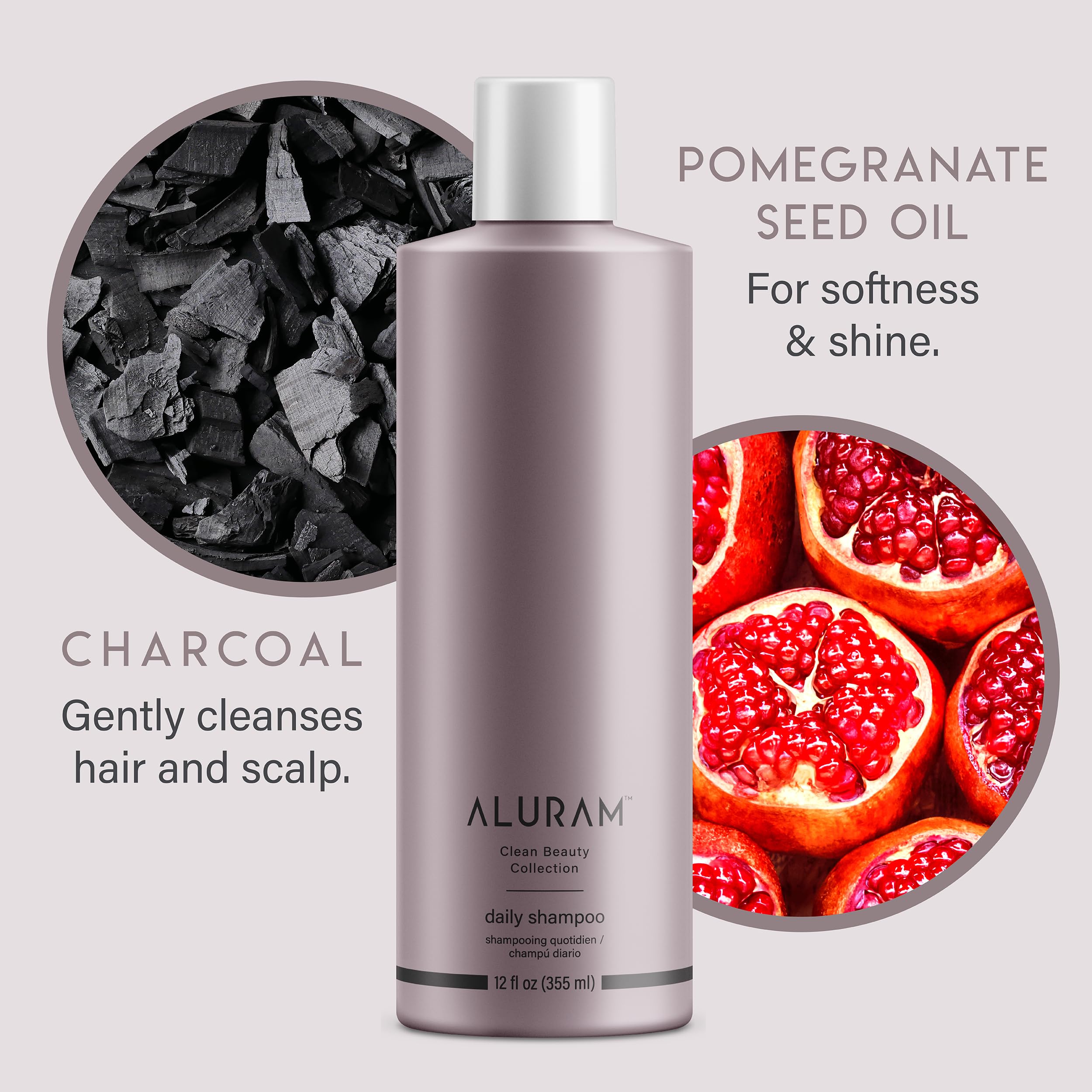 Aluram Coconut Water Daily Shampoo – Detoxifying Hydration and Volume for All Hair Types