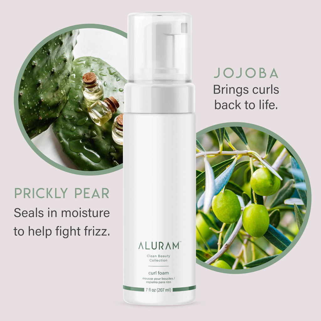 ALURAM Curl Foam – Define, Enhance & Nourish Curls | 7 Fl Oz