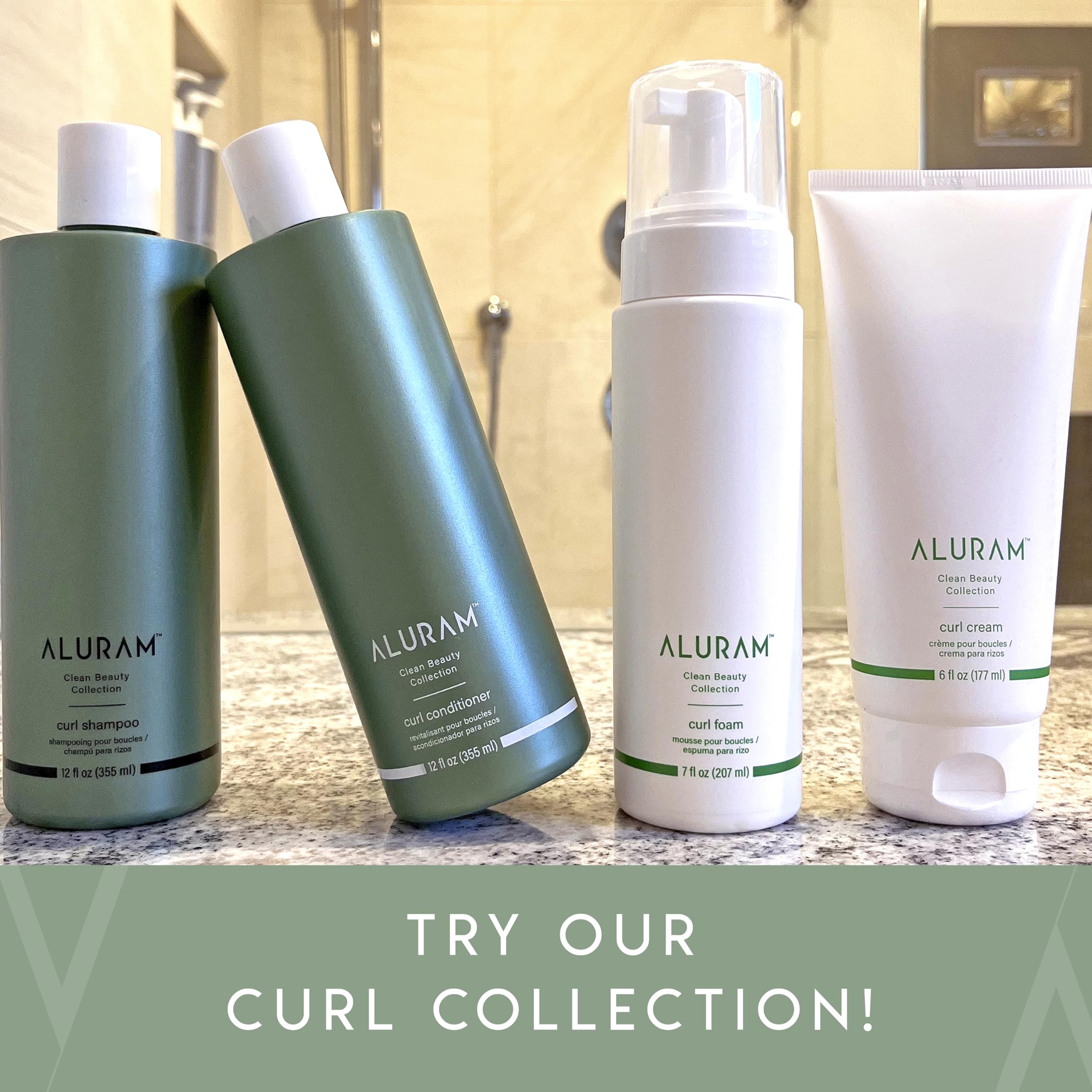 ALURAM Curl Foam – Define, Enhance & Nourish Curls | 7 Fl Oz