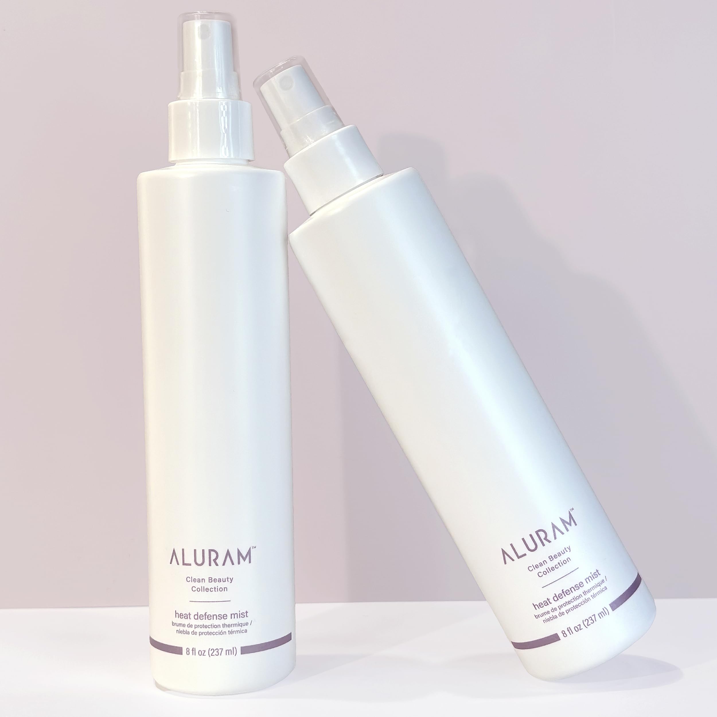 ALURAM Heat Defense Mist - Lightweight Thermal Protectant for All Hair Types (8 Fl Oz)