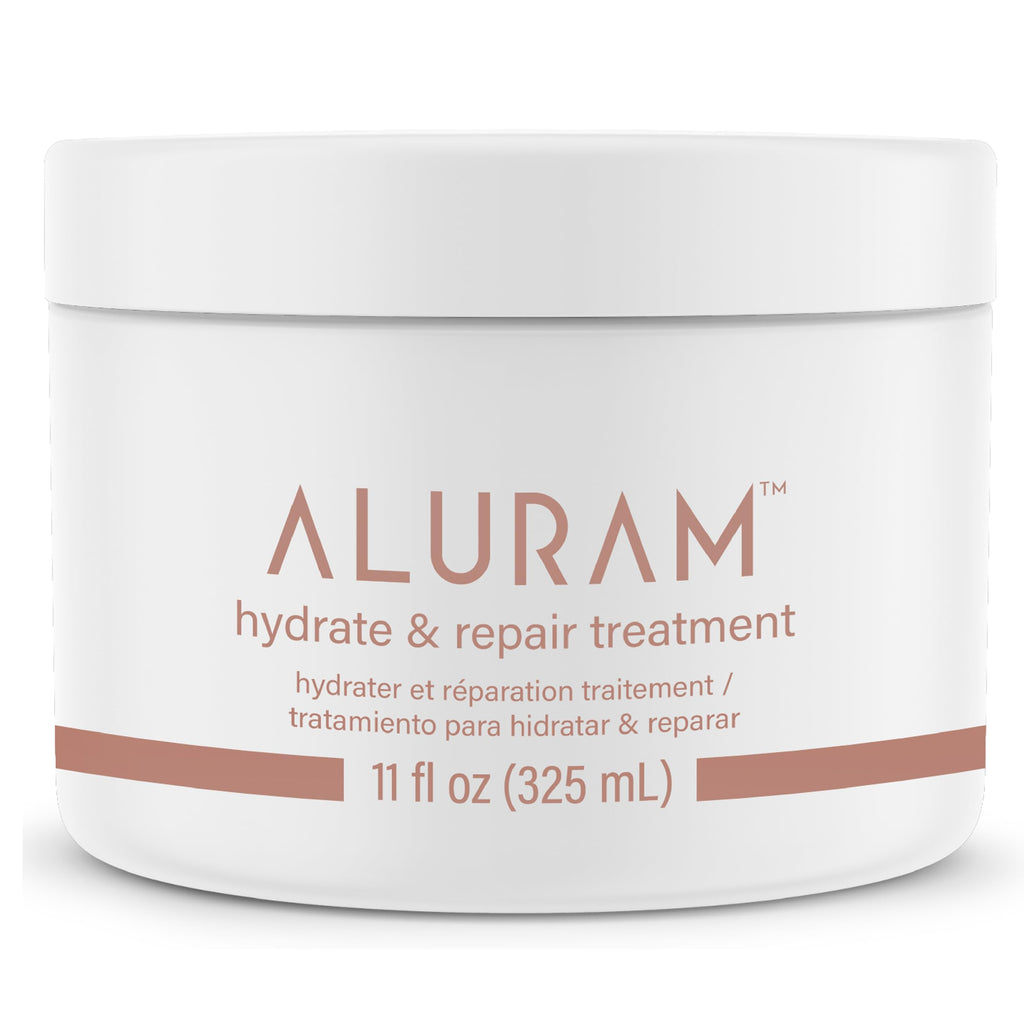 ALURAM Hydrate & Repair Hair Treatment | Intense Moisture Infusion for All Hair Types | 11 fl oz