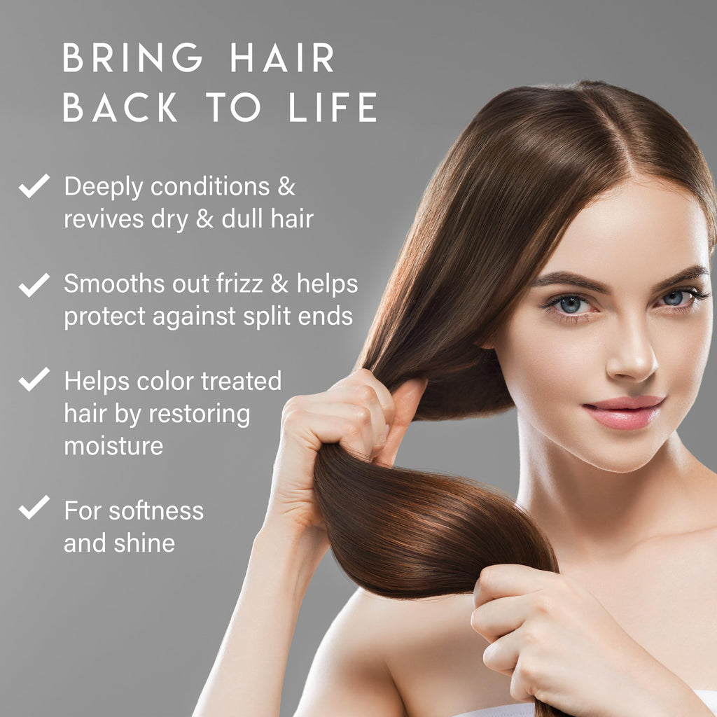 ALURAM Hydrate & Repair Hair Treatment | Intense Moisture Infusion for All Hair Types | 11 fl oz